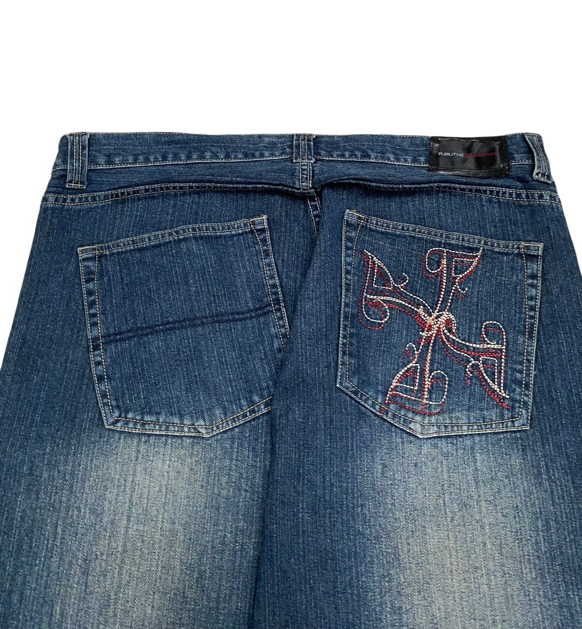 Fubu Rare Design Vintage Fubu Hip Hop Rapper Baggy Jeans 2000s Size US 40 / EU 56 - 4 Thumbnail
