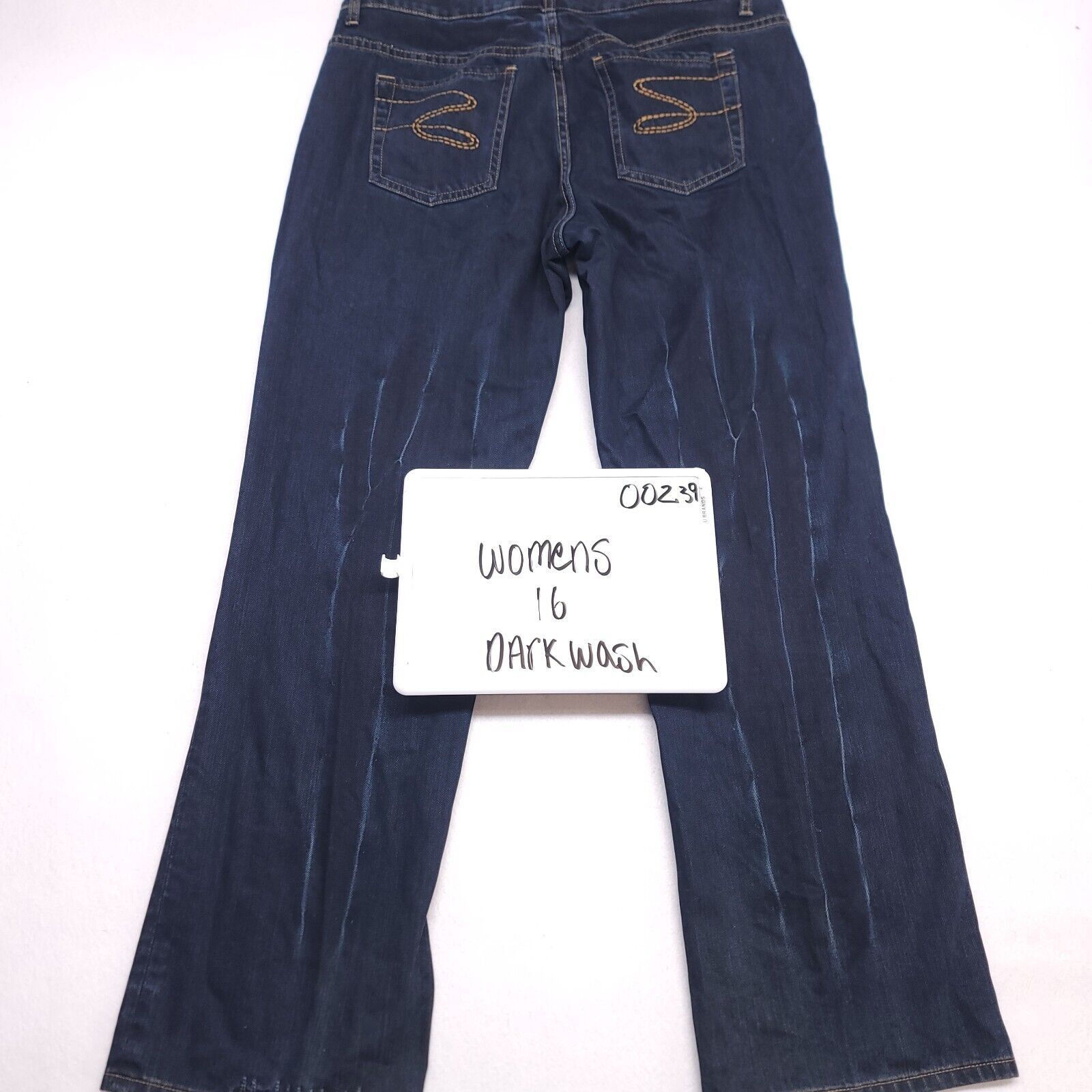 Seven 7 Seven7 Casual Button Zip Denim Jeans Womens Size 16 Blue Size 38" / US 16 / IT 52 - 12 Thumbnail