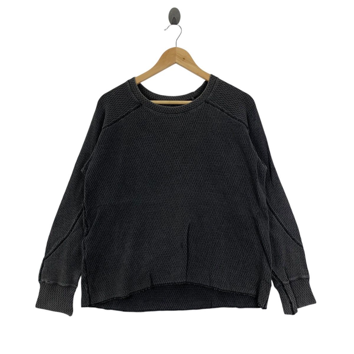 Japanese Brand HOUSTON INC Plain Japanese Brand Waffle Long Sleeve Tshirt Size US M / EU 48-50 / 2 - 1 Thumbnail