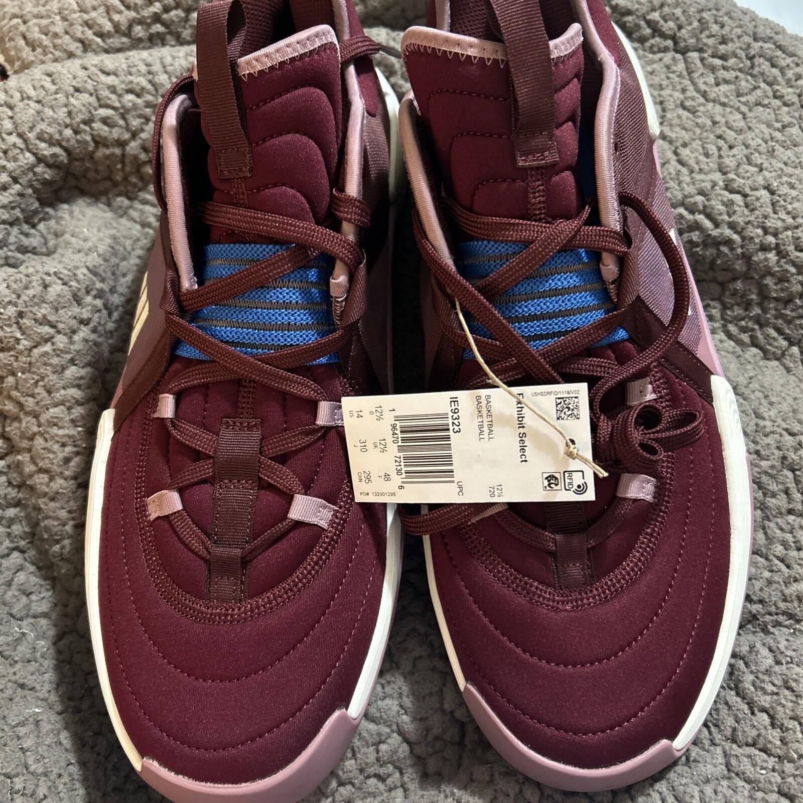Adidas Adidas Women's Exhibit Select 2.0 Basketball Sz.12.5 Purple Size US 12 / IT 42 - 5 Thumbnail