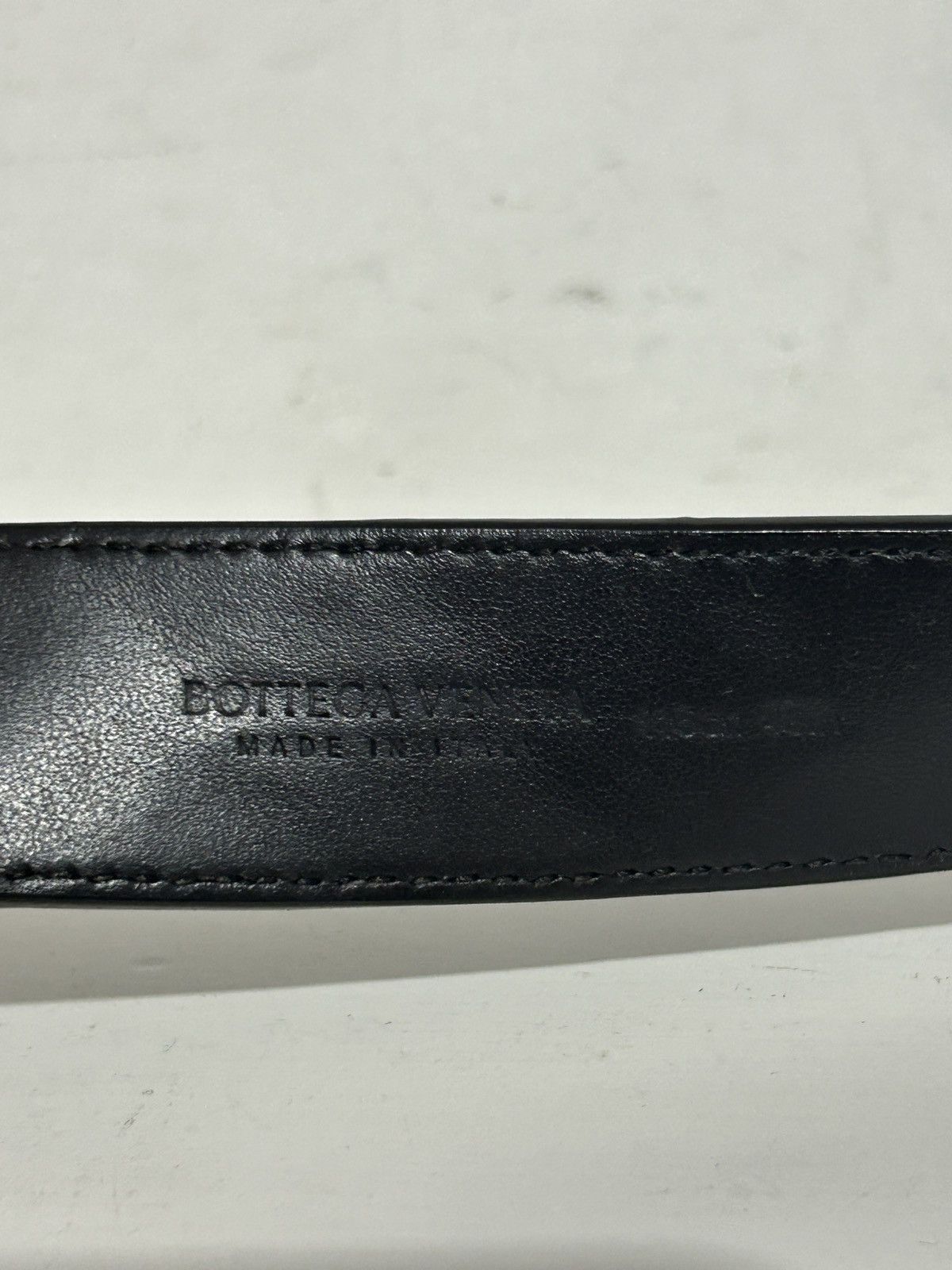 Bottega Veneta BOTTEGA LEATHER BELT SIZE 46 Size 46 - 4 Thumbnail