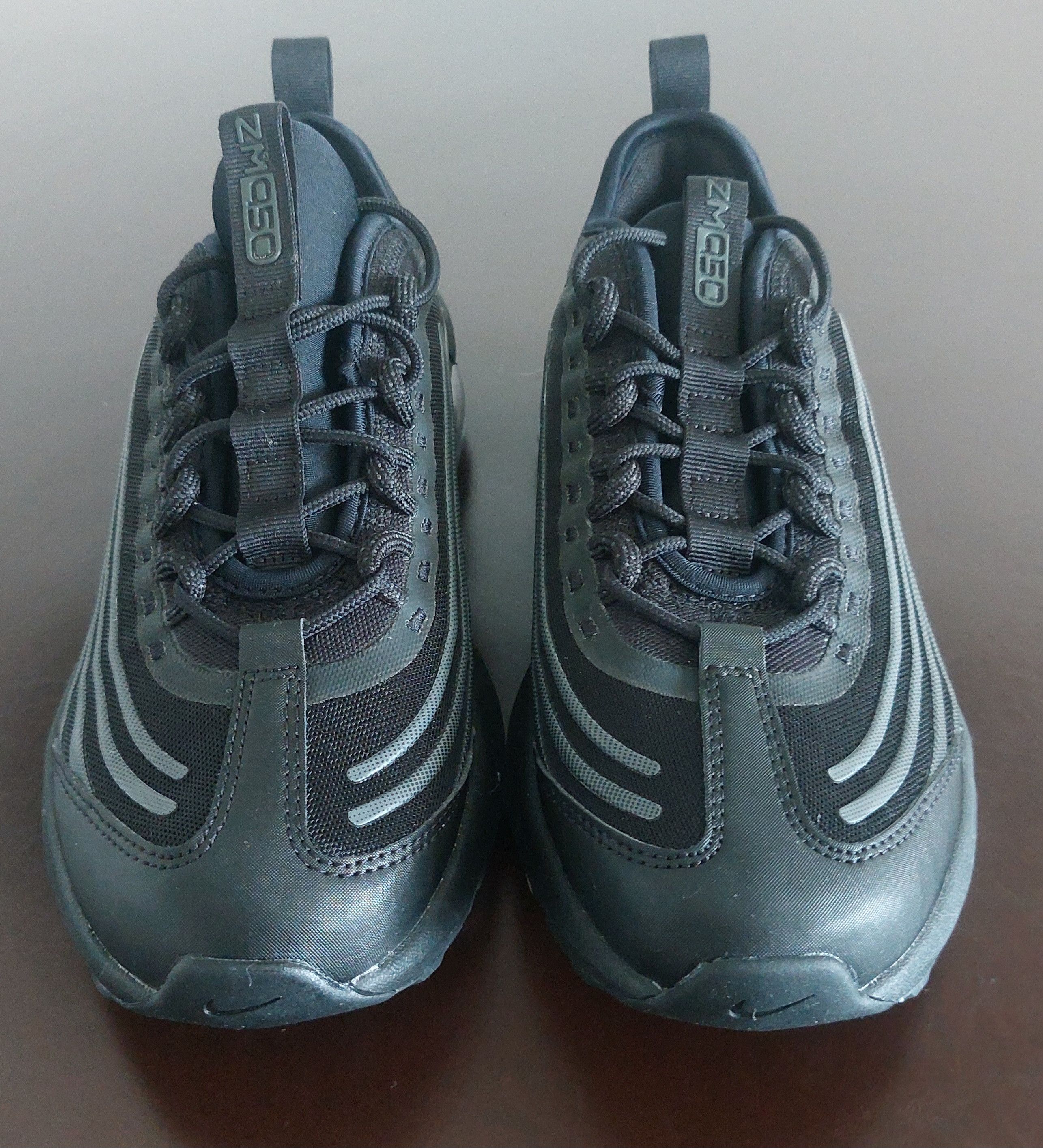 Nike Nike Air Max Zoom 950 (GS) Black Metallic Silver Size US 7.5 / IT 37.5 - 5 Thumbnail