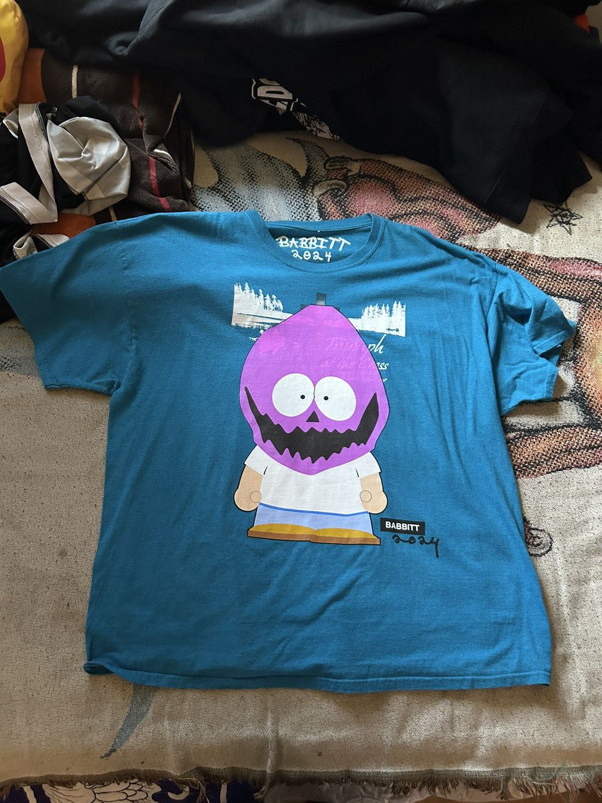 Asspizza South Park Mask Revived Asspizza Tee Size US XL / EU 56 / 4 - 1 Thumbnail