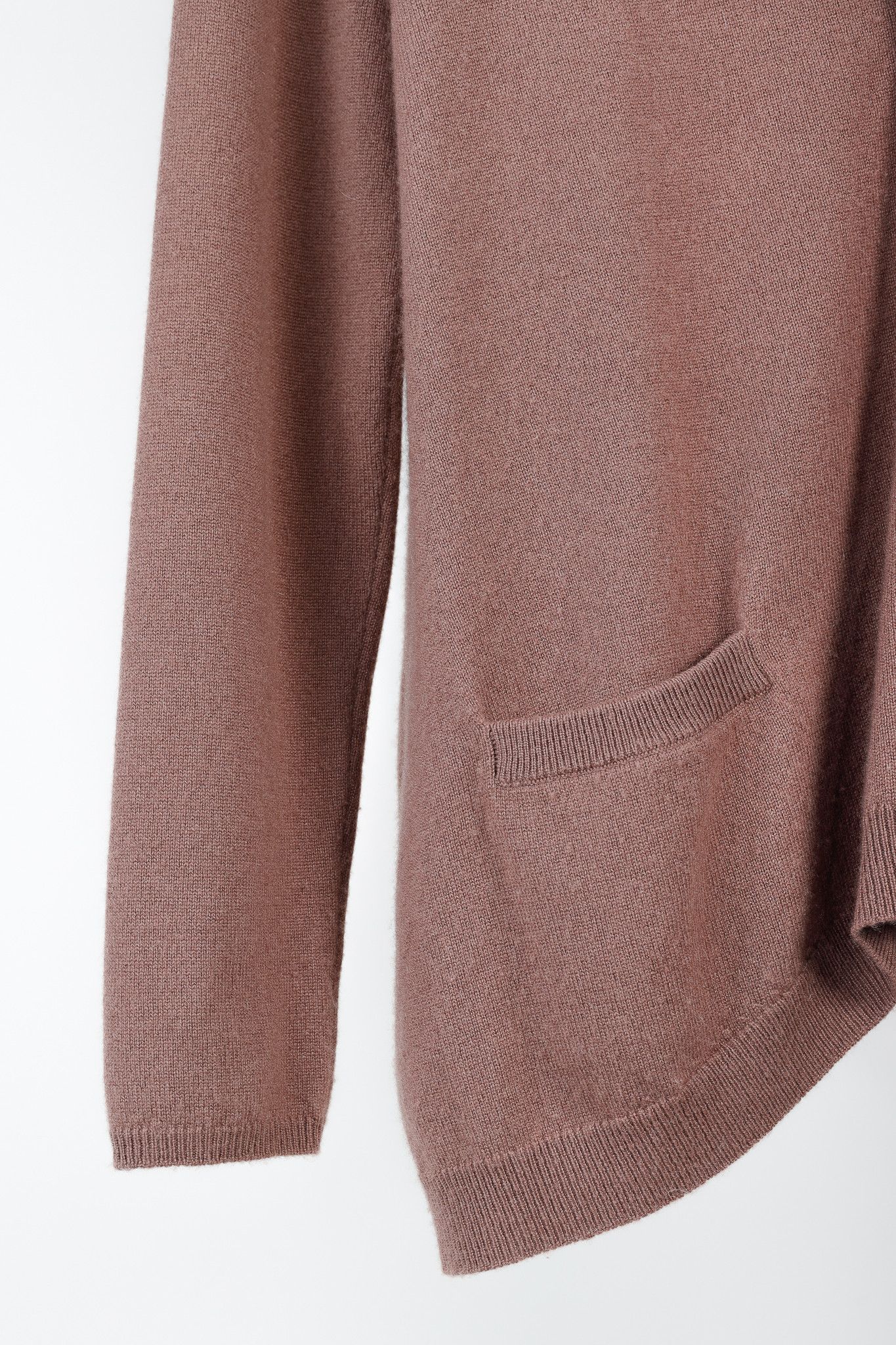 Brunello Cucinelli Brunello Cucinelli Dusty Rose Cashmere V-Neck Cardigan Size S / US 4 / IT 40 - 6 Thumbnail
