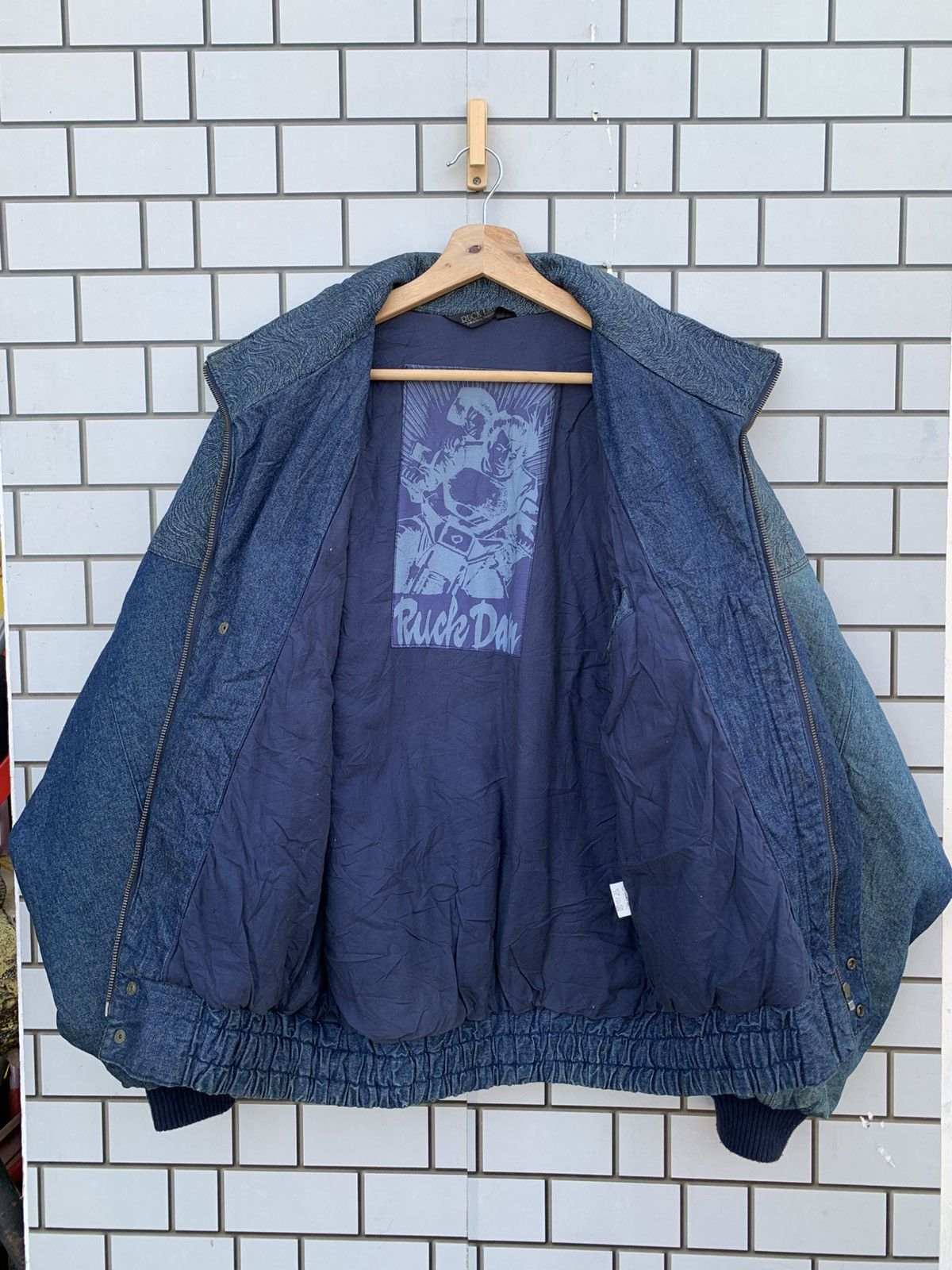 Indigo × Japanese Brand × Vintage Vintage Japanese Brand Ruck Dam Indigo Jacket Size US L / EU 52-54 / 3 - 5 Thumbnail