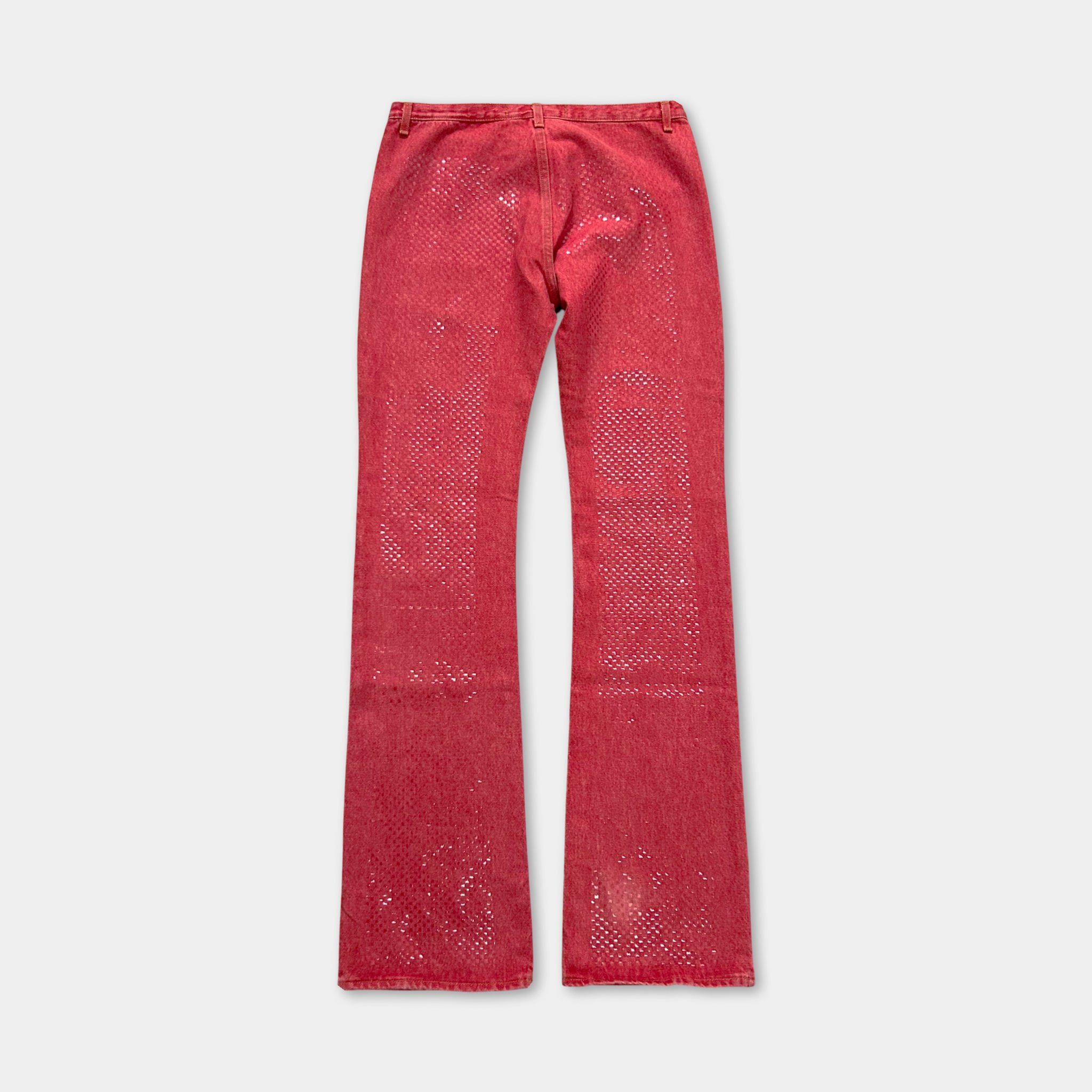Just Cavalli Just Cavalli 2000s Disco Flared Jeans Size ONE SIZE - 6 Thumbnail