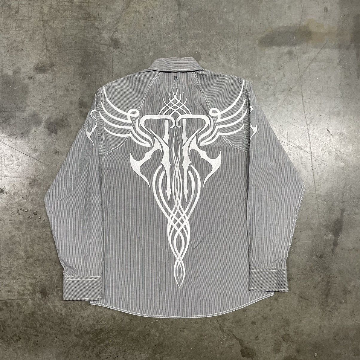 Roar × Streetwear × Vintage Y2K Cyber Tribal Embroidered