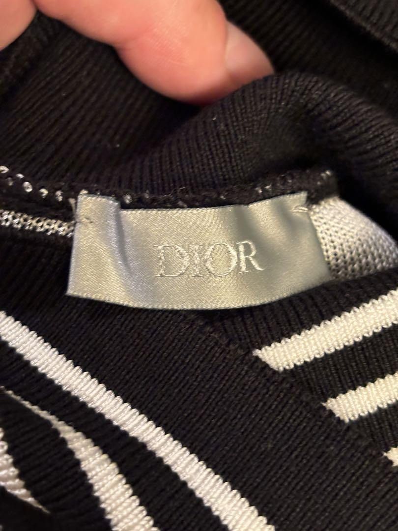 Club Sorayama × Dior × Kim Jones Rare robot double knit intarsia sweater Size US M / EU 48-50 / 2 - 5 Thumbnail
