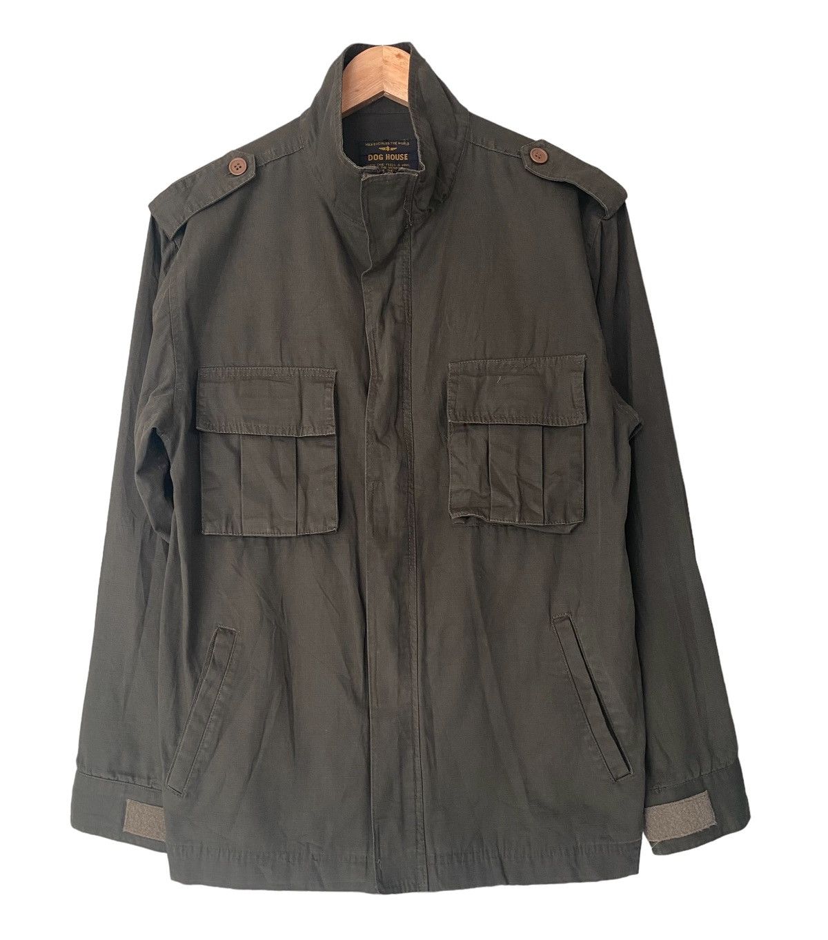 Japanese Brand DOG HOUSE Zipper Jacket (M) Size US M / EU 48-50 / 2 - 2 Thumbnail