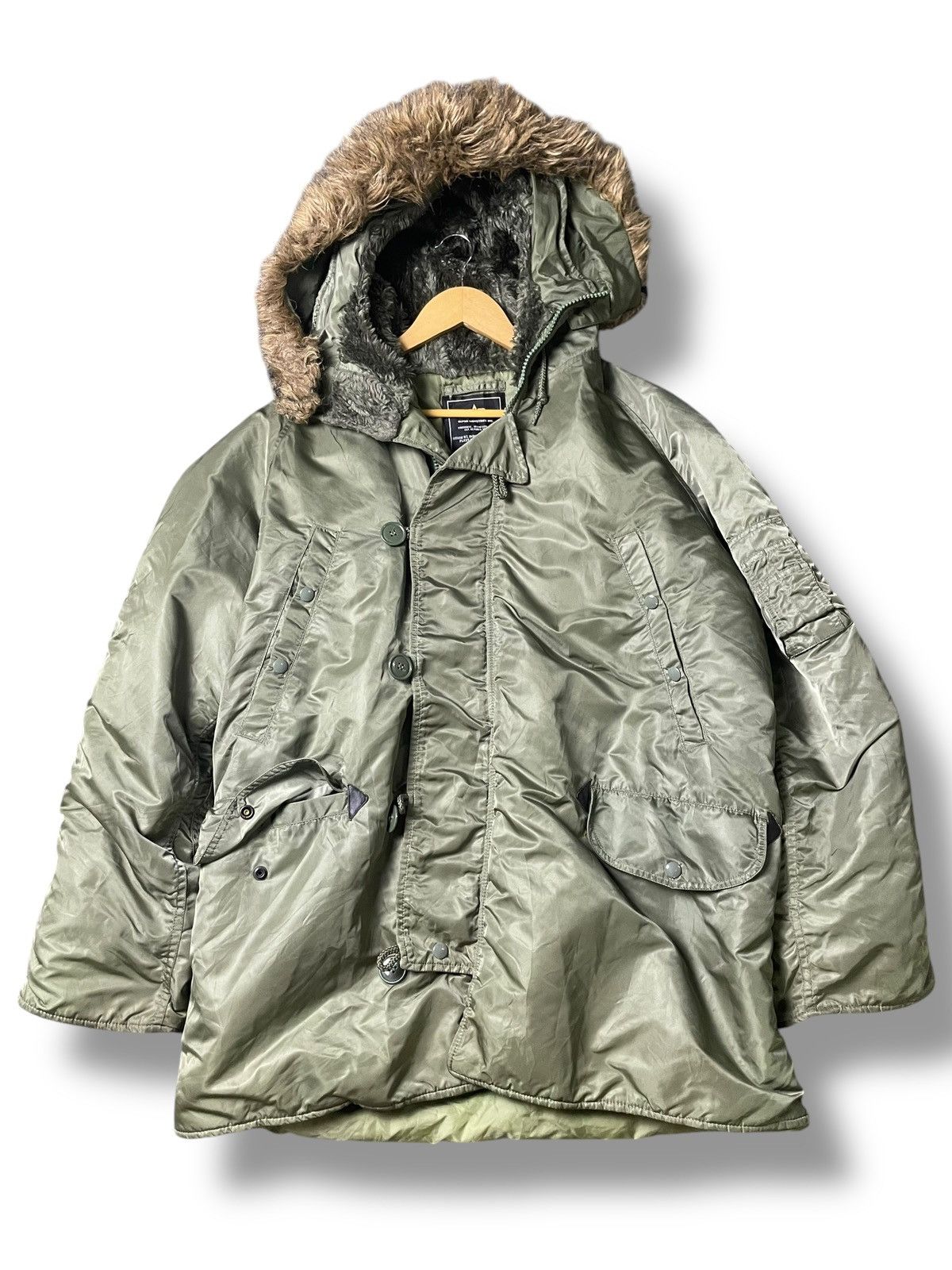Alpha Industries Alpha Industries 3A382 Cold Weather Parka Jacket (94) Size US L / EU 52-54 / 3 - 1 Thumbnail