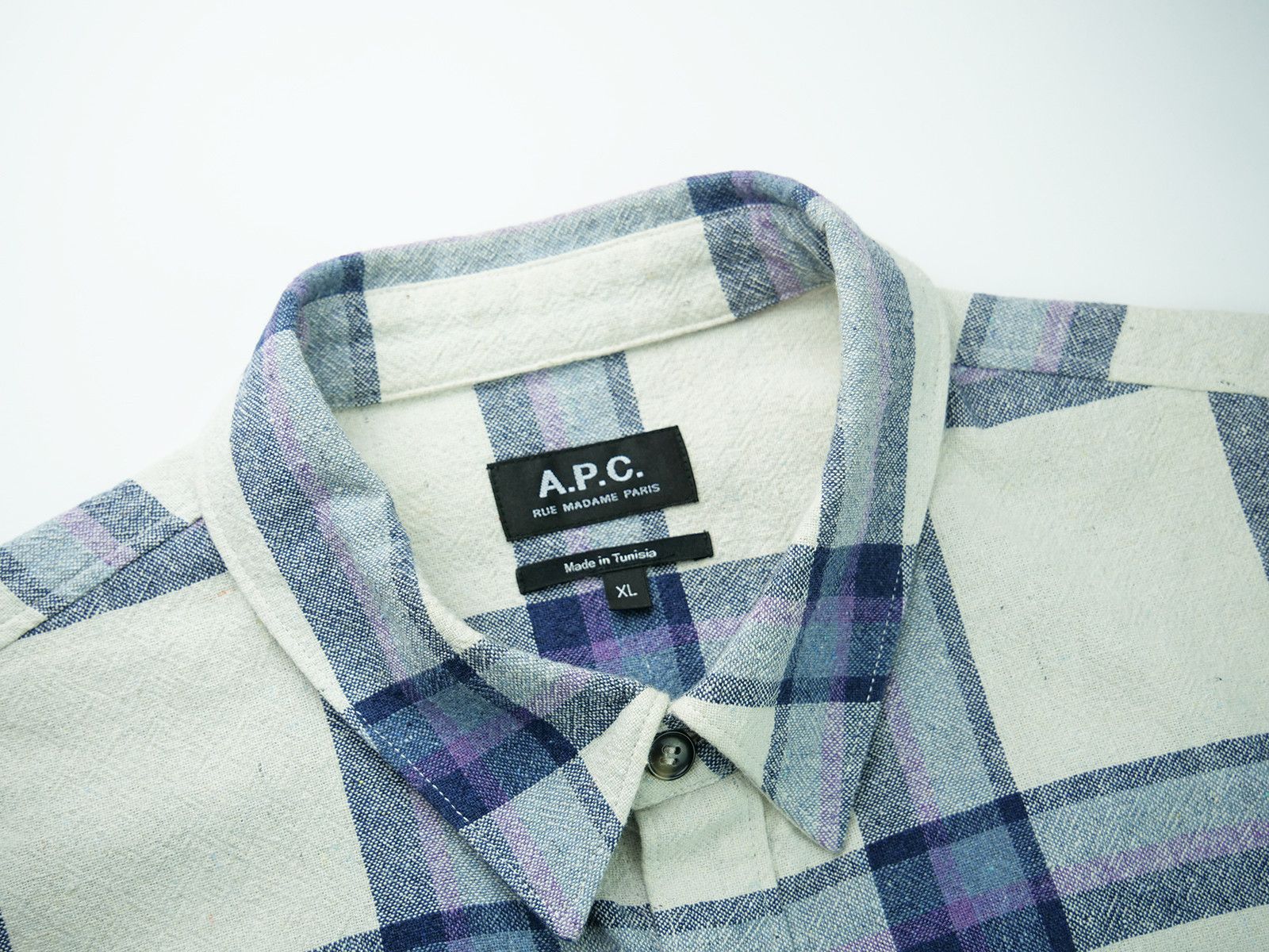 A.P.C. A.P.C. cotton shirt Size US XL / EU 56 / 4 - 3 Thumbnail