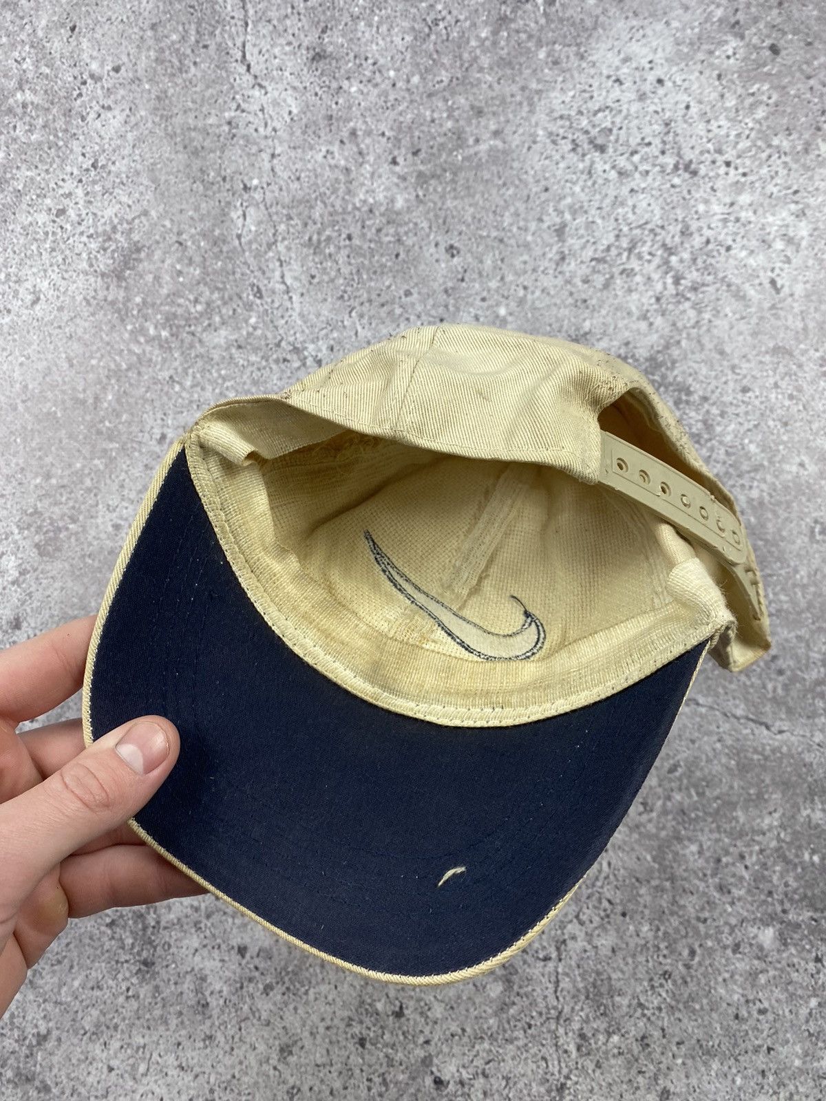 Nike × Vintage Nike Vintage Cap 90's Embroider Logo Size ONE SIZE - 6 Thumbnail