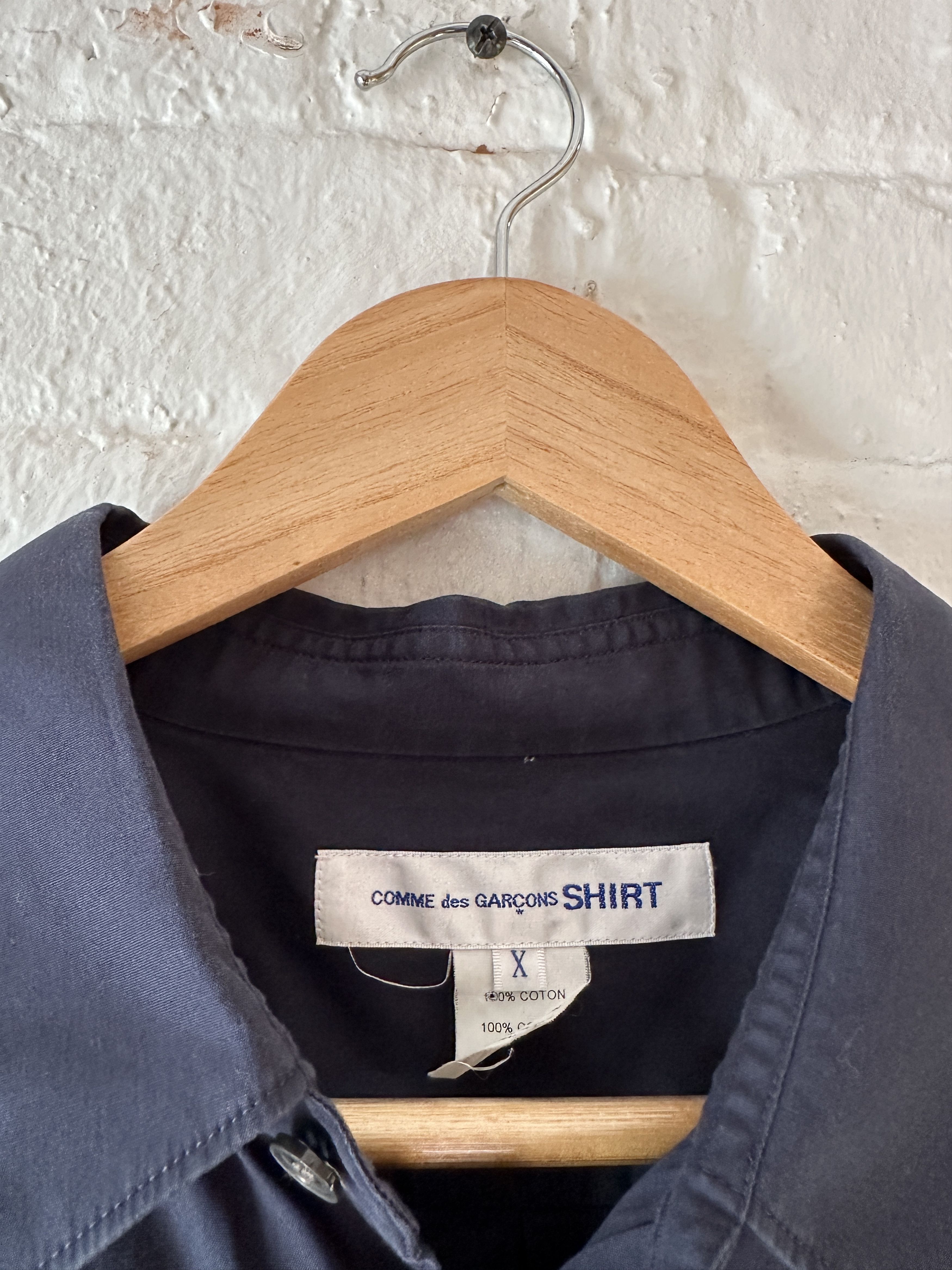 Comme des Garcons Comme des Garcons SHIRT Button Up Shirt Size US XL / EU 56 / 4 - 2 Thumbnail