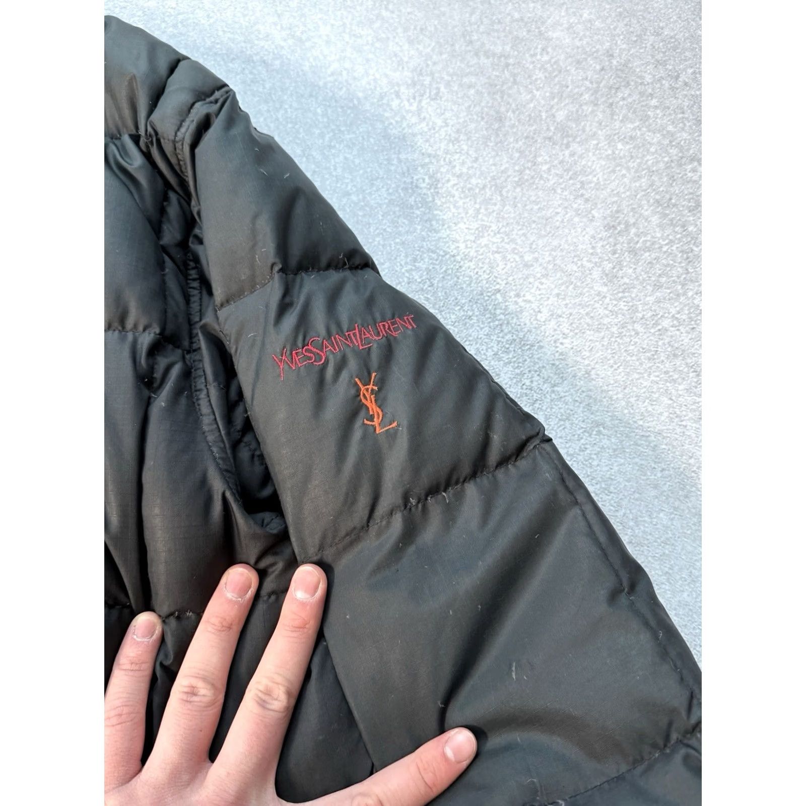 Yves Saint Laurent VINTAGE Yves Saint Laurent Down Jacket Black Men’s L Jacket Size US L / EU 52-54 / 3 - 5 Thumbnail