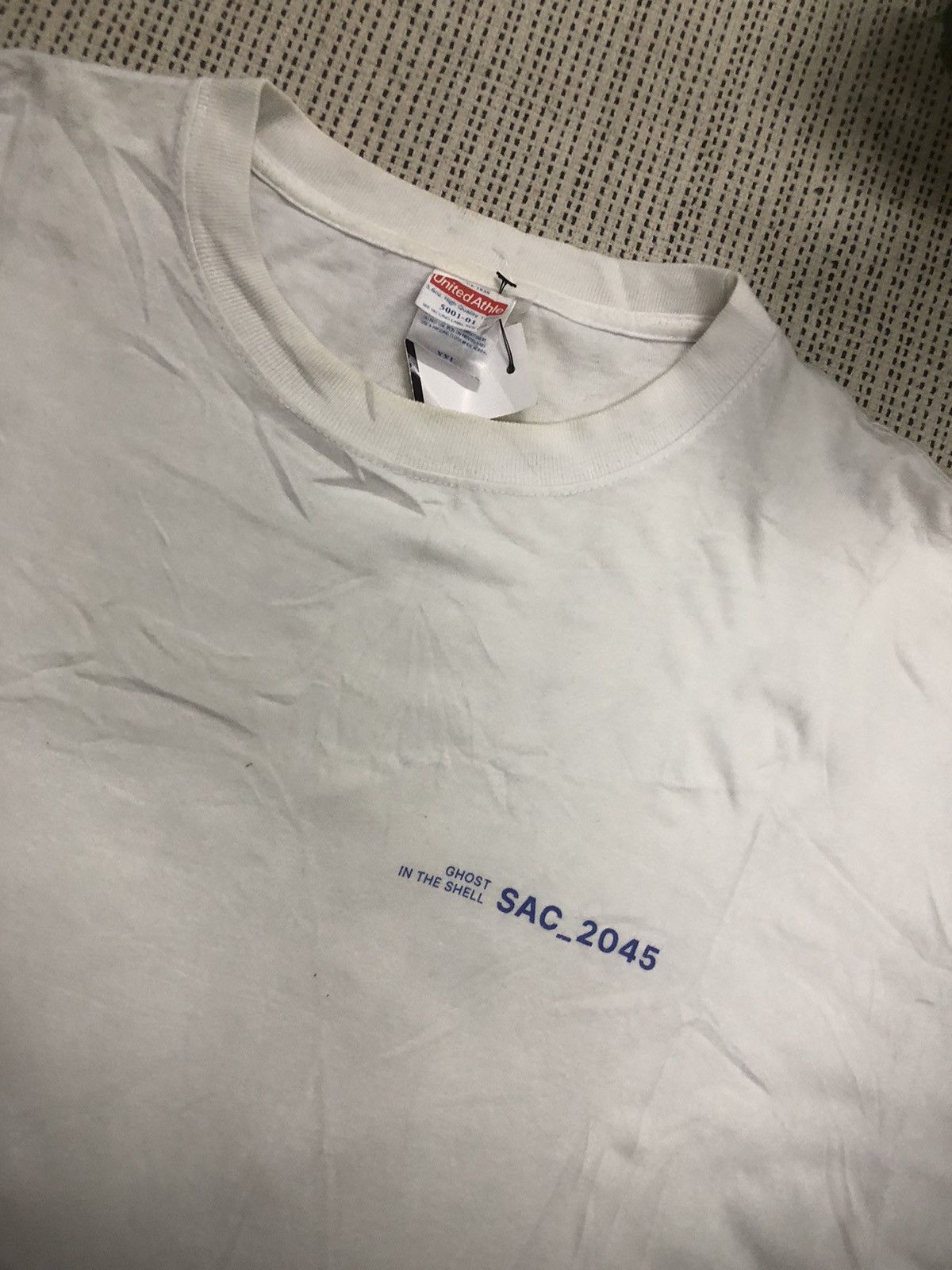 Anime × Japanese Brand × Vintage ❗️Quick sale ❗️Vtg Ghost In the Shell Big Design Backhit Tee Size US XXL / EU 58 / 5 - 6 Thumbnail
