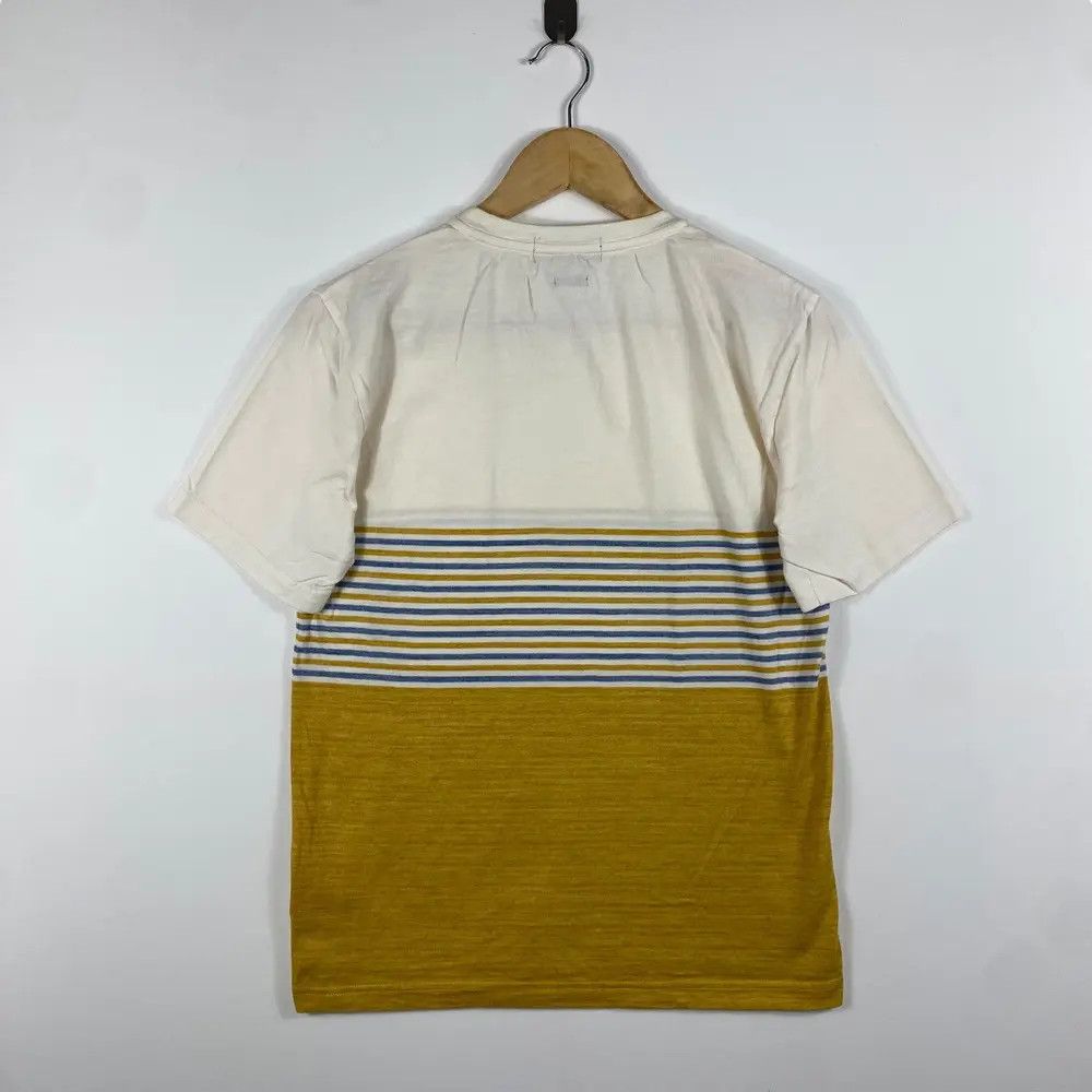 Ships Jet Blue SHIPS JET BLUE Stripes Pocket Minimalist Tee Shirt Size US M / EU 48-50 / 2 - 4 Thumbnail