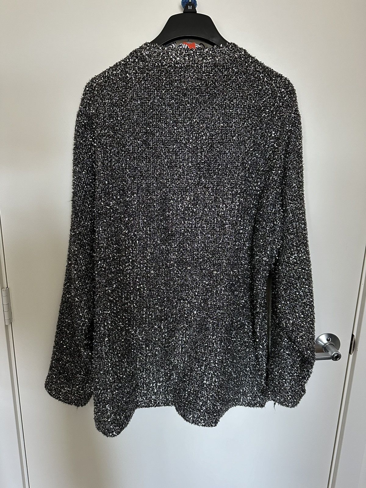 4SDESIGNS 4SDesigns Eyelash Tweed Metallic Cardigan Size US M / EU 48-50 / 2 - 2 Thumbnail