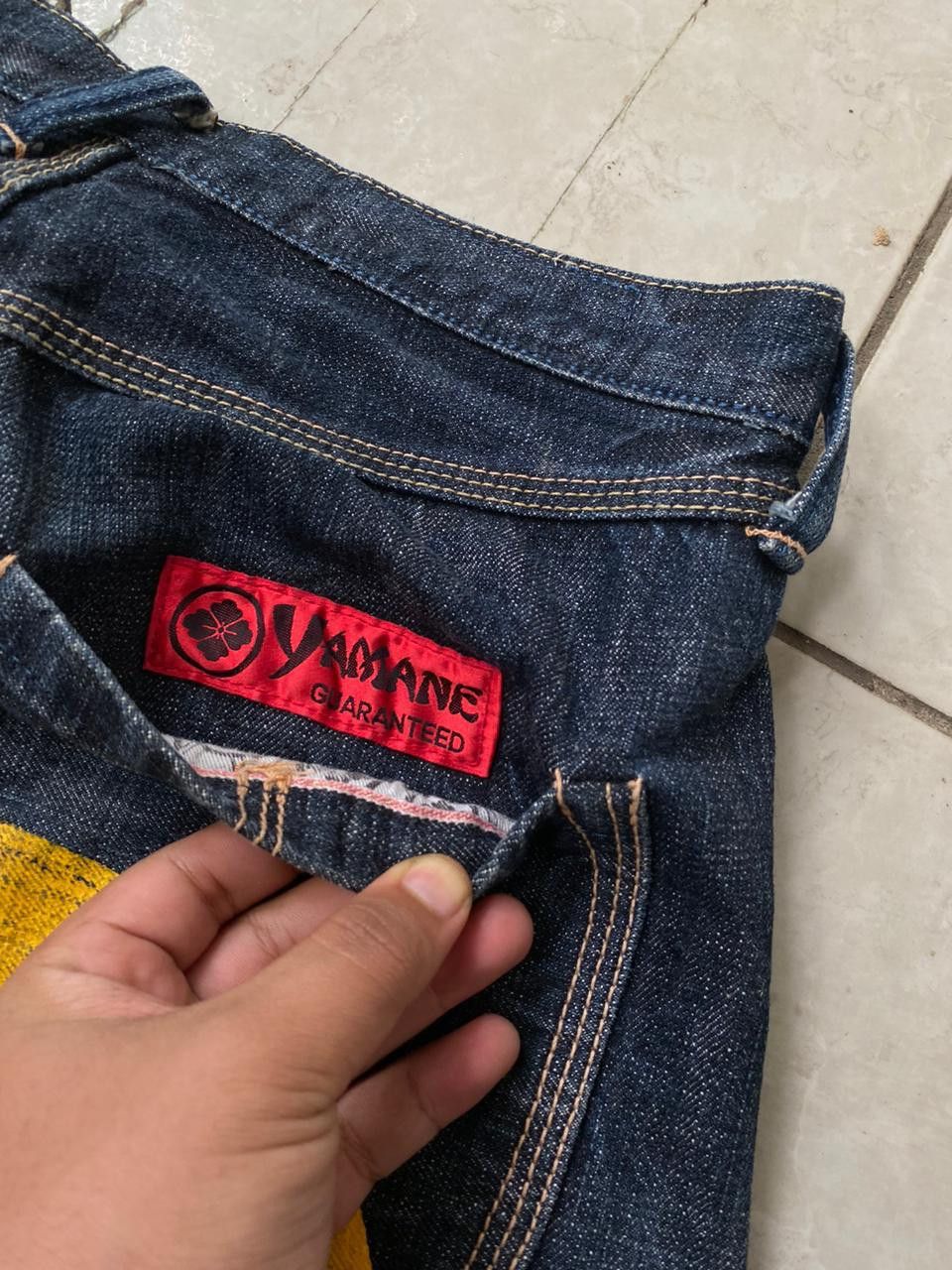 Evisu Evisu Daicock Big Logo Yellow by Yamane Guaranteed Size US 32 / EU 48 - 4 Thumbnail