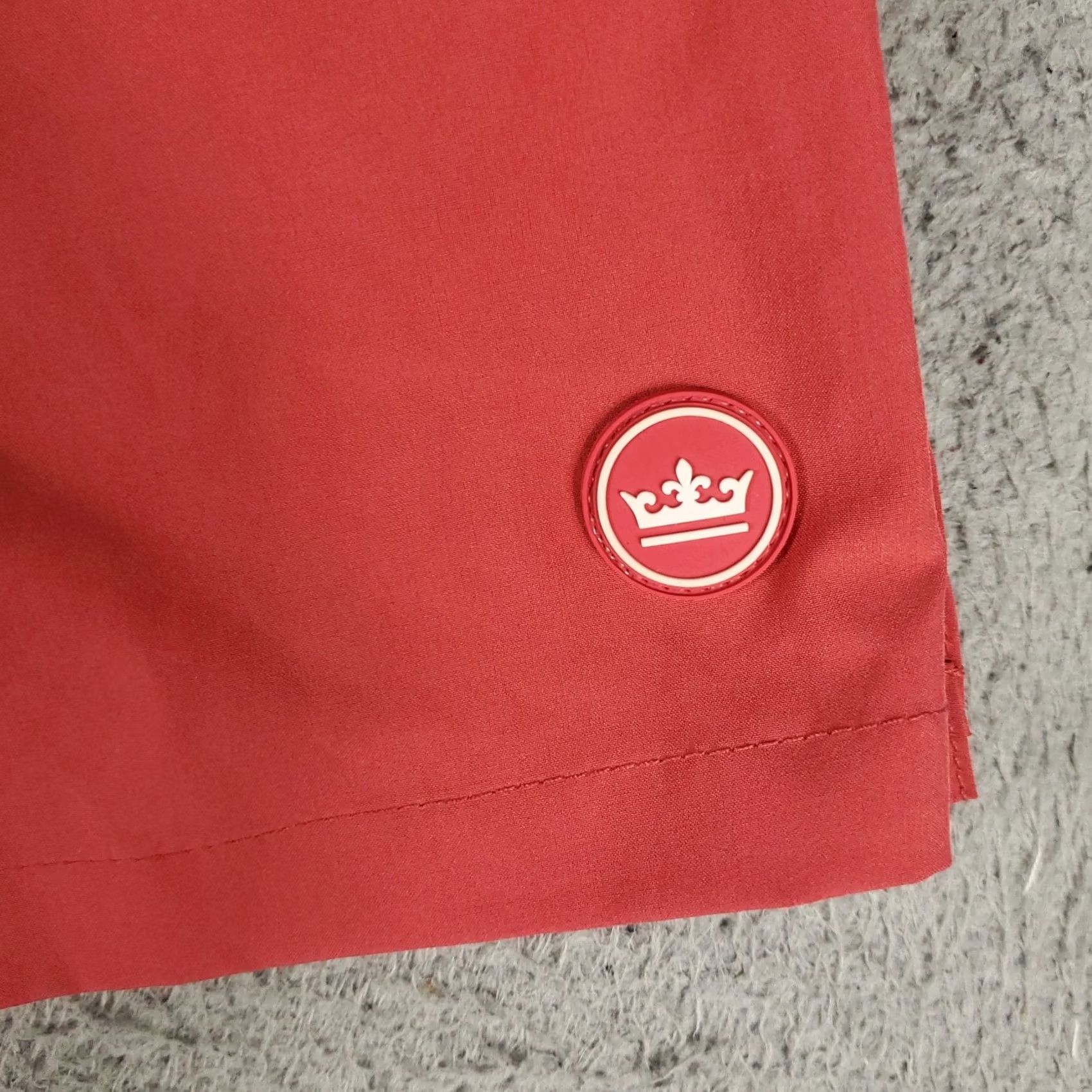 Peter Millar Peter Millar Mens Red Beach Board Swim Trunks 2XL Lace Tie Size US 39 - 3 Thumbnail