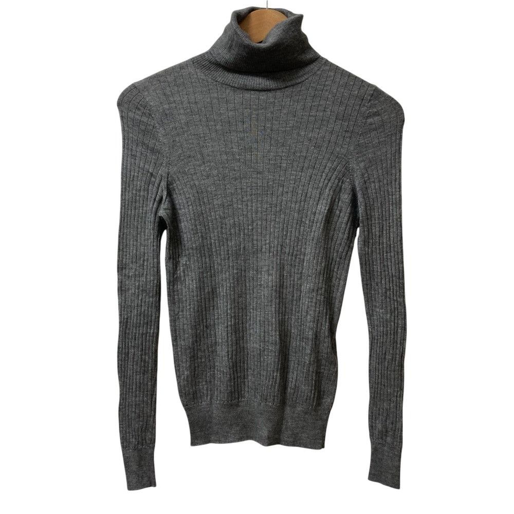 Other Other Drawer Cashmere Silk Ribbed Turtleneck Knit Textile Tops 6513-106-0582 DUTY FREE for USA Size ONE SIZE - 1 Thumbnail