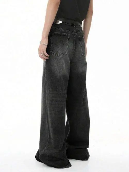 Jean × Vintage Vintage Washed Straight Leg Jeans Size US 34 / EU 50 - 2 Thumbnail
