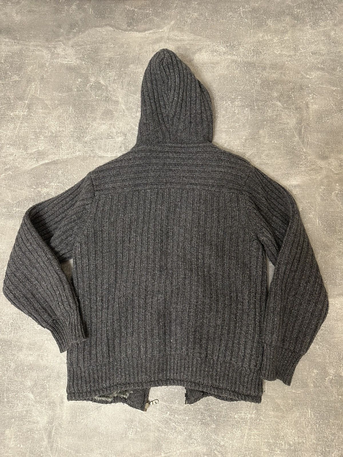 Japanese Brand × Vintage Y2K Japanese Full Fur Hoodie Knit Sweater LGB Style Size US L / EU 52-54 / 3 - 4 Thumbnail