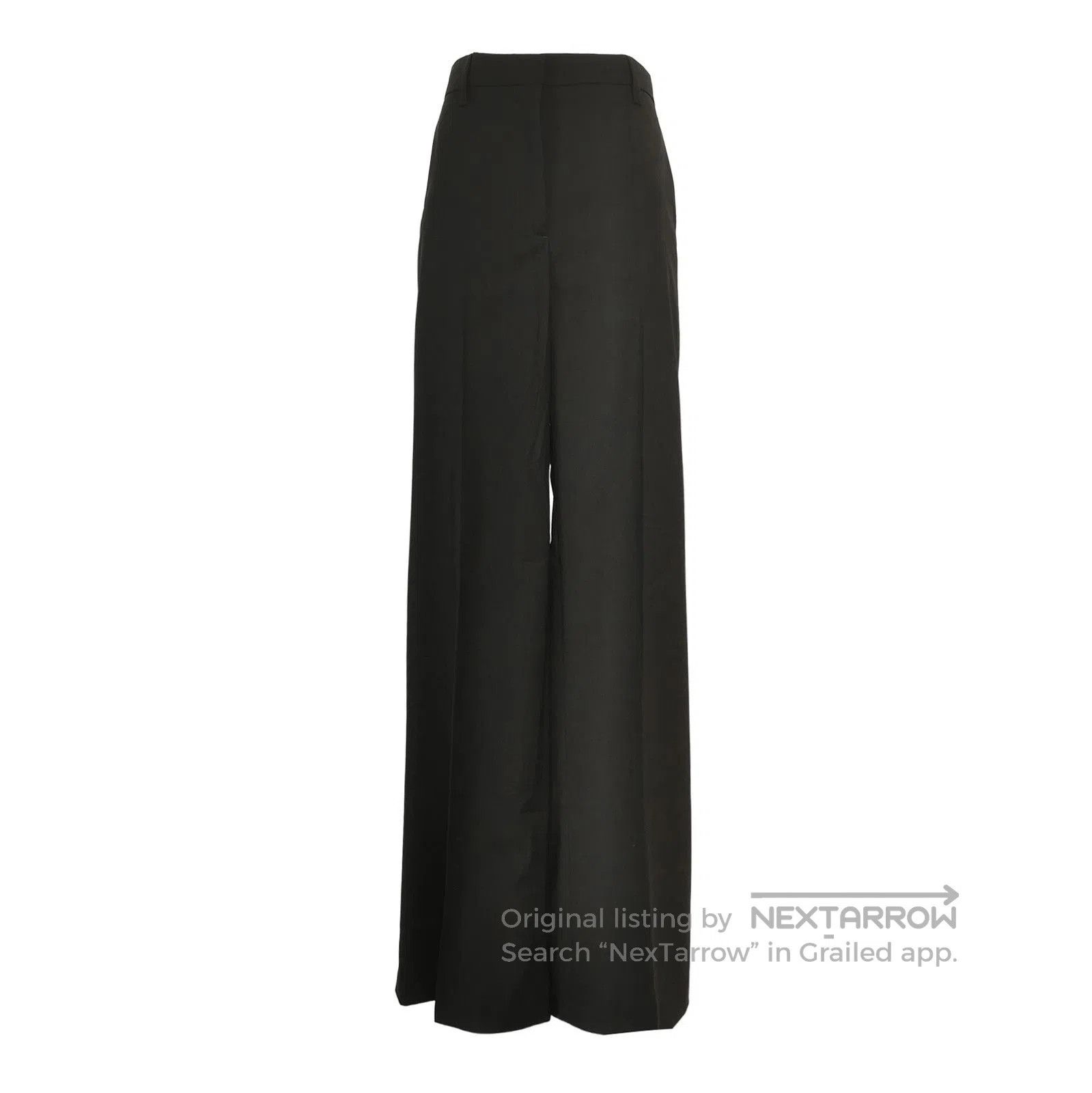 Prada Prada Black Wool Wide. Size 37" - 1 Thumbnail