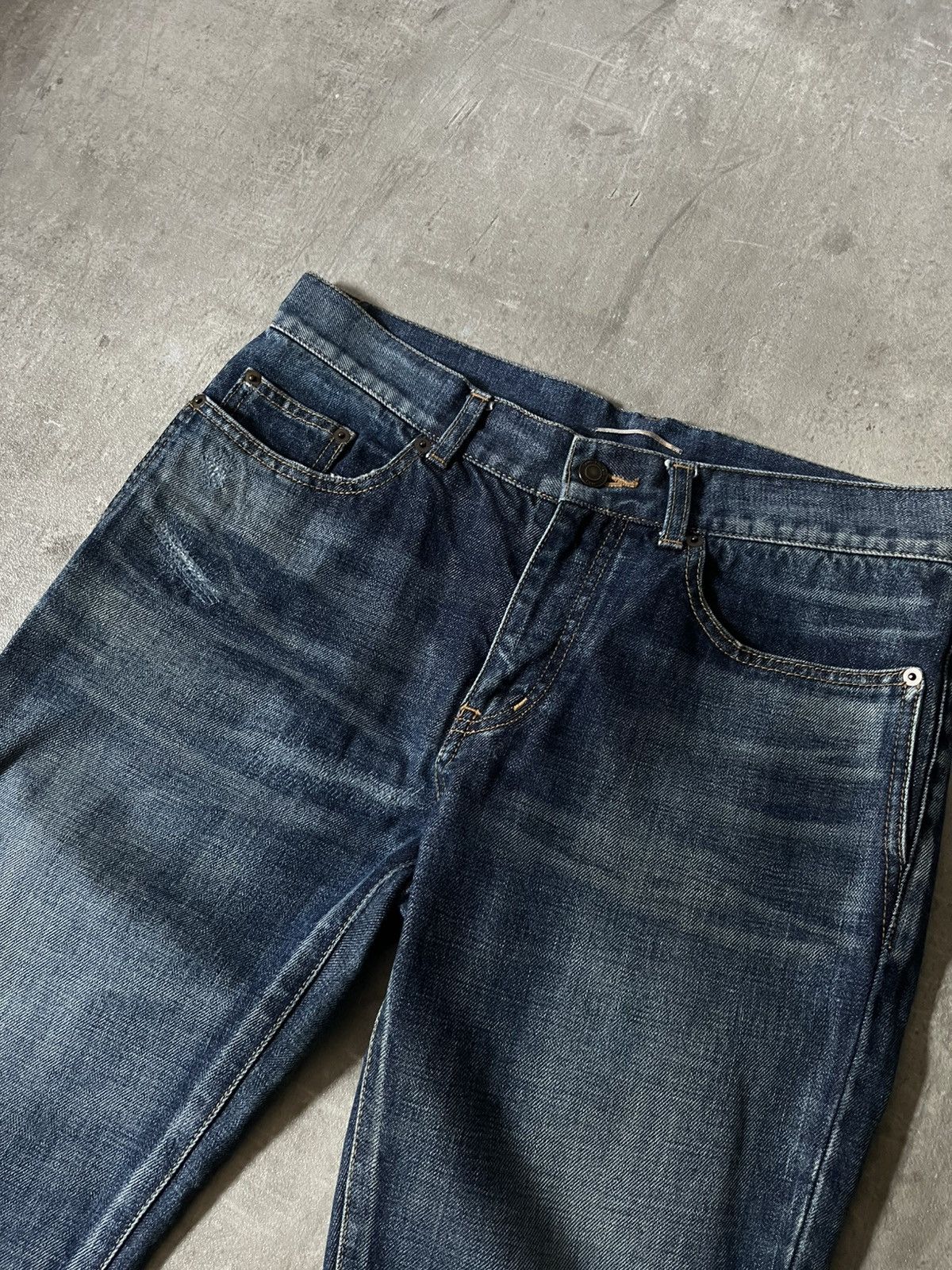 Saint Laurent Paris Saint Laurent A/W 18 washed distressed jeans Size US 30 / EU 46 - 3 Thumbnail
