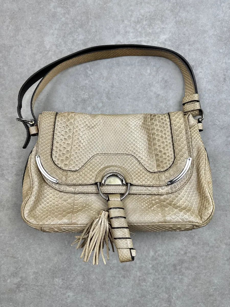 Celine AW2002 Celine Daydream Cream Python Leather Bag by Michael Kors Size ONE SIZE - 1 Thumbnail