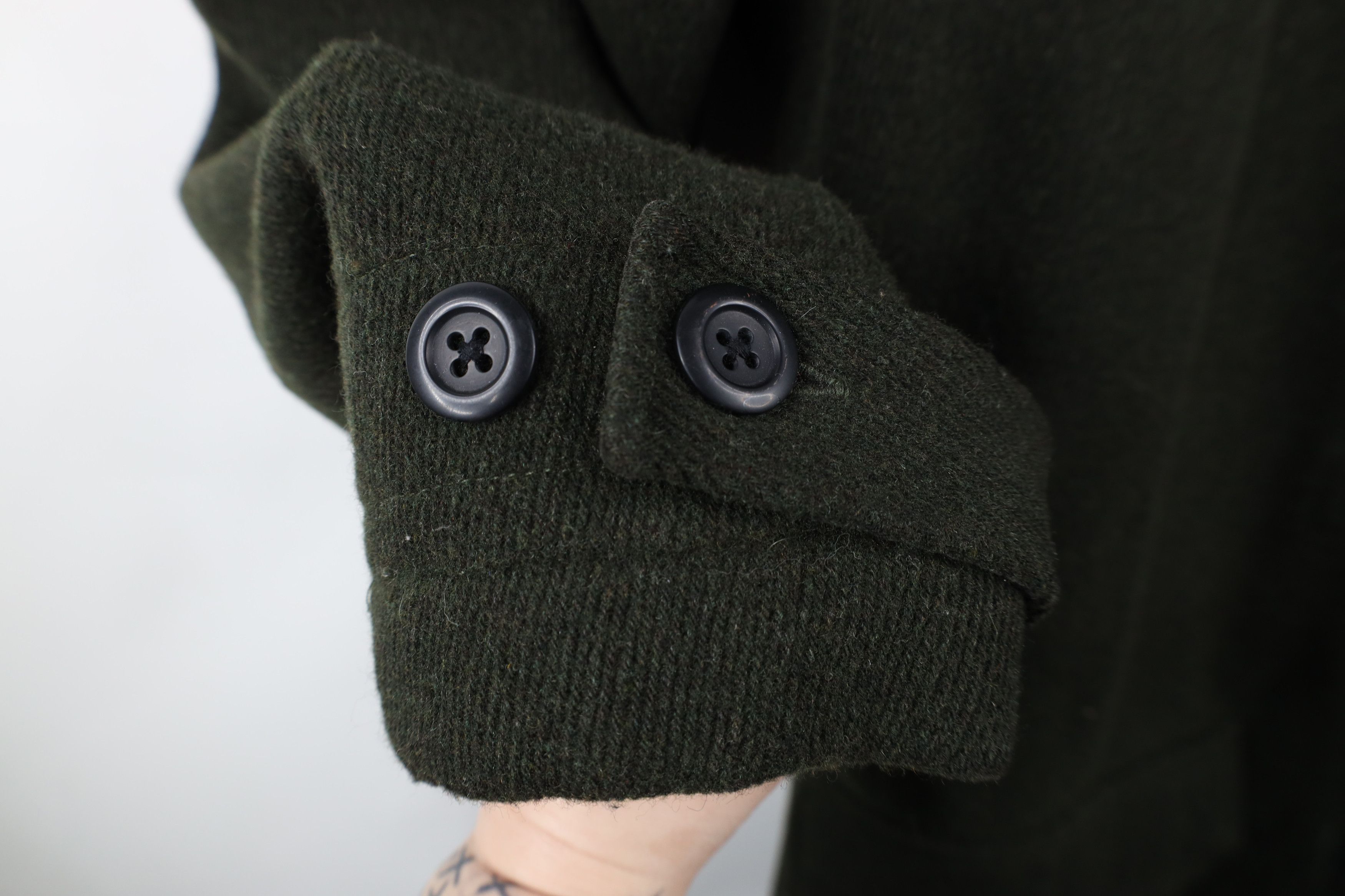 Gap × Vintage Vintage 90s Gap Heavyweight Toggle Button Parka Jacket Size US L / EU 52-54 / 3 - 4 Thumbnail