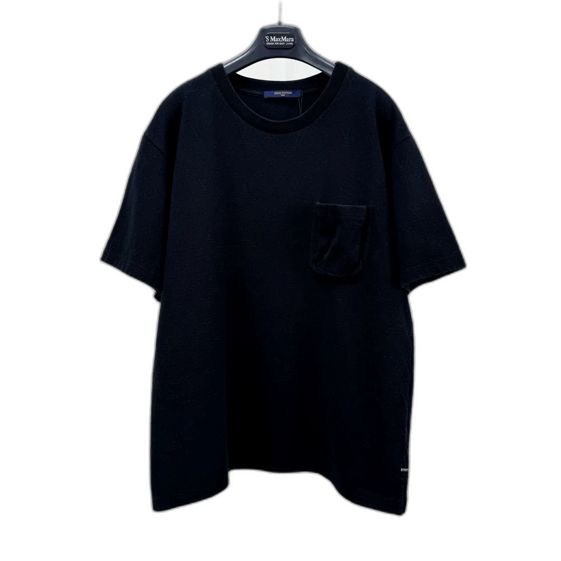 Louis Vuitton Louis Vuitton Black Short Sleeve T-Shirt Size US XL / EU 56 / 4 - 1 Thumbnail