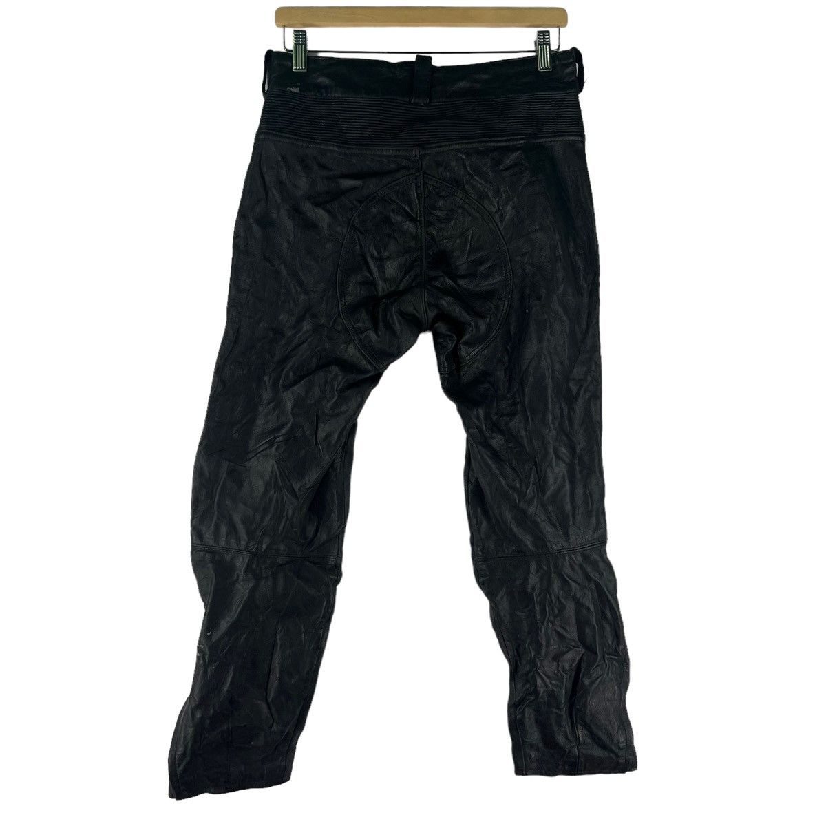 Genuine Leather 🔥Vintage True Leather Racing Pants Inspire Schott Perfecto Size US 32 / EU 48 - 8 Thumbnail