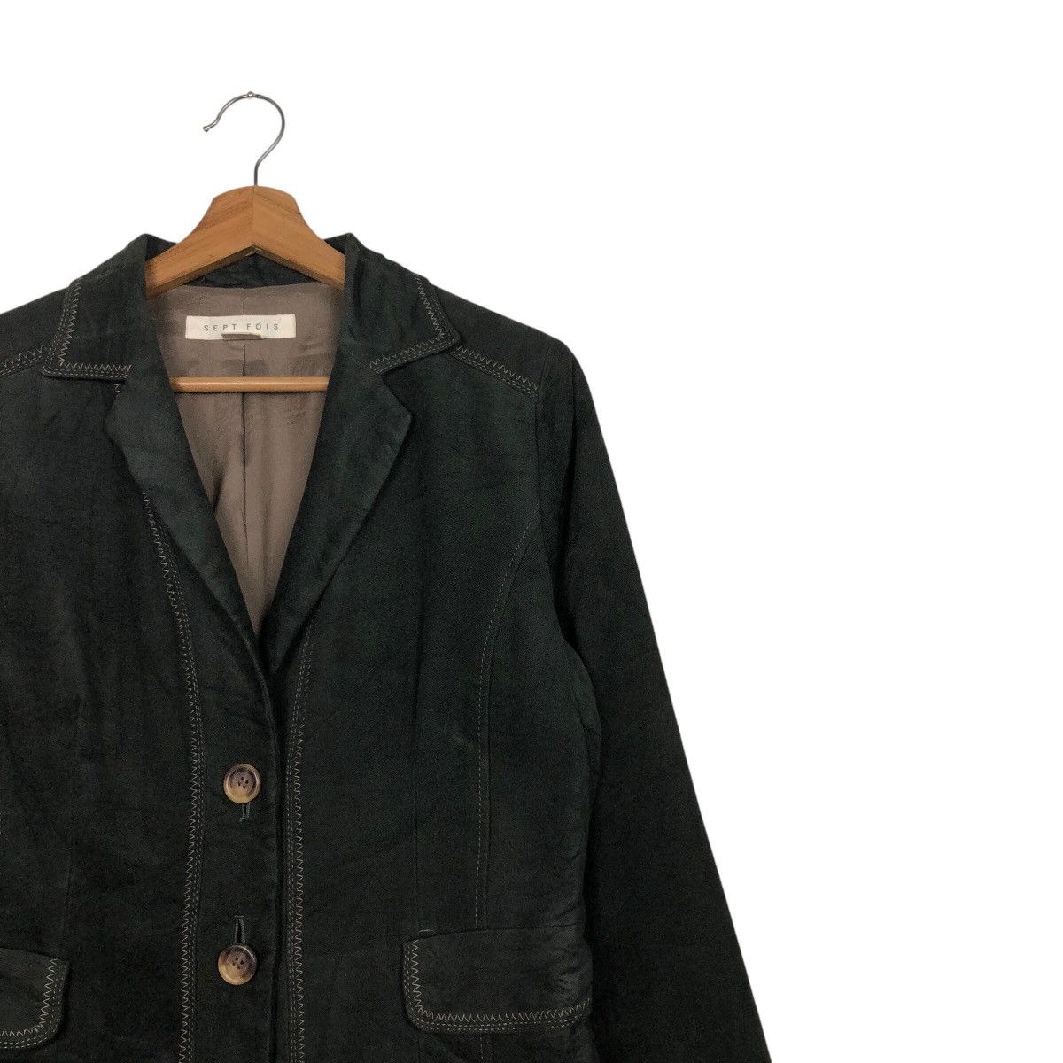 Japanese Brand 📌Vintage Chore Cropped Jacket Sept Fois Issey Miyake Size US M / EU 48-50 / 2 - 7 Thumbnail