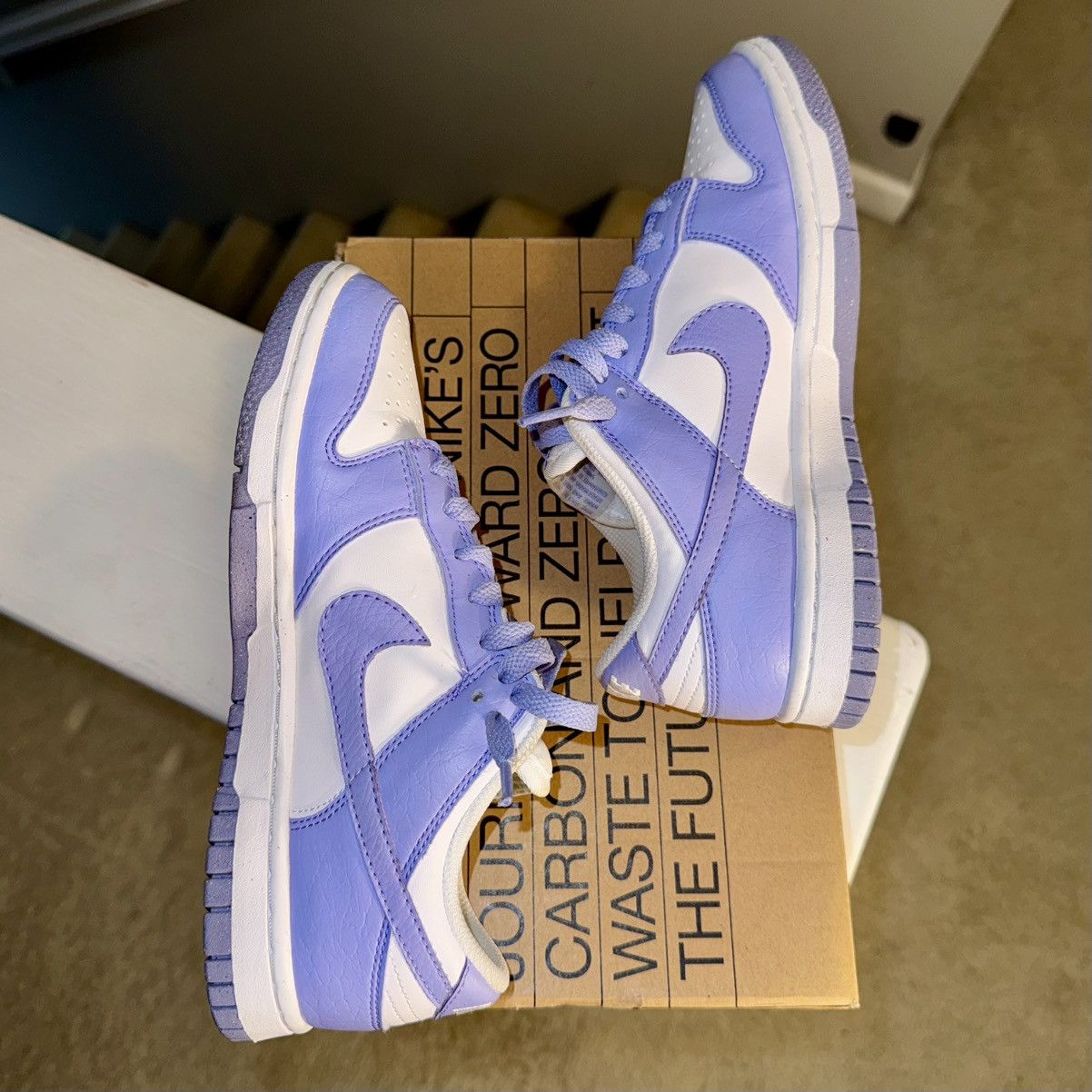 Nike Nike Dunk Low Next Nature - Lilac (Women) Size US 6 / IT 36 - 4 Thumbnail