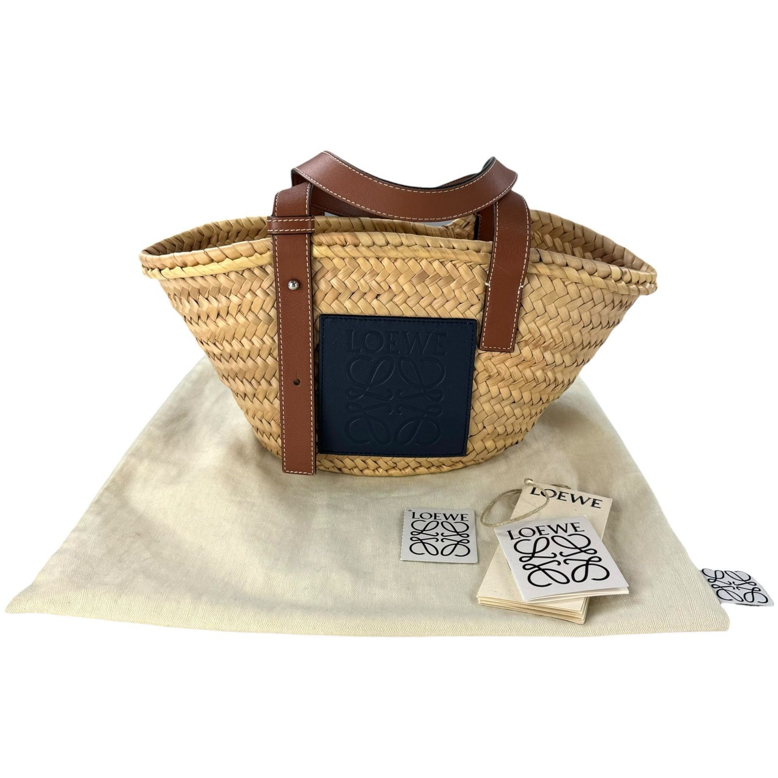 Loewe Loewe Raffia Basket Bag Size ONE SIZE - 3 Thumbnail