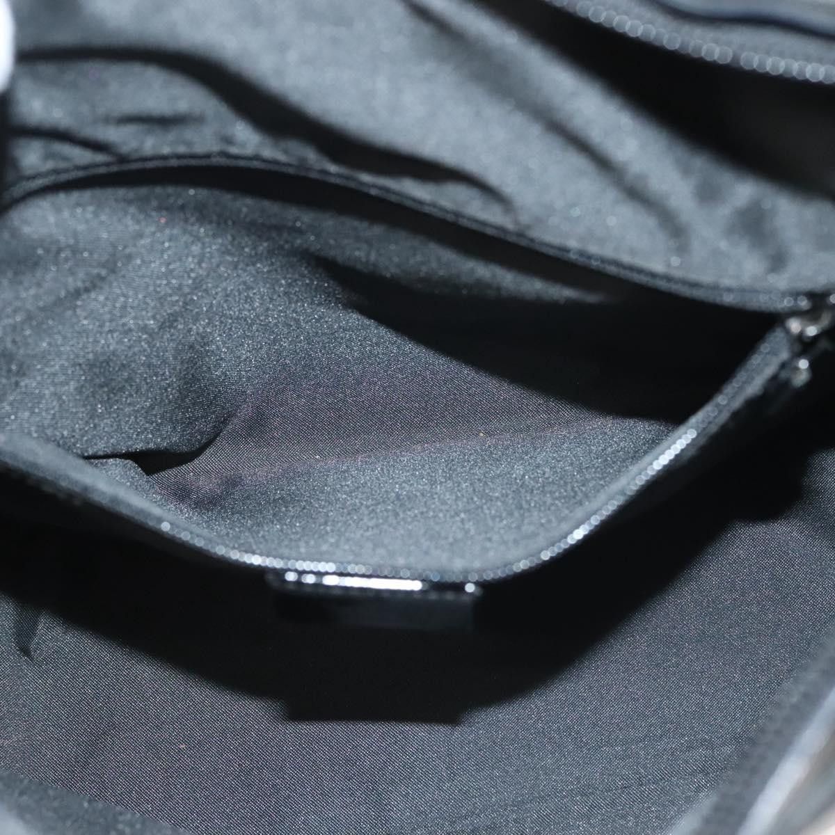 Gucci GUCCI GG Canvas Shoulder Bag Nylon Outlet Black Silver Size ONE SIZE - 21 Thumbnail