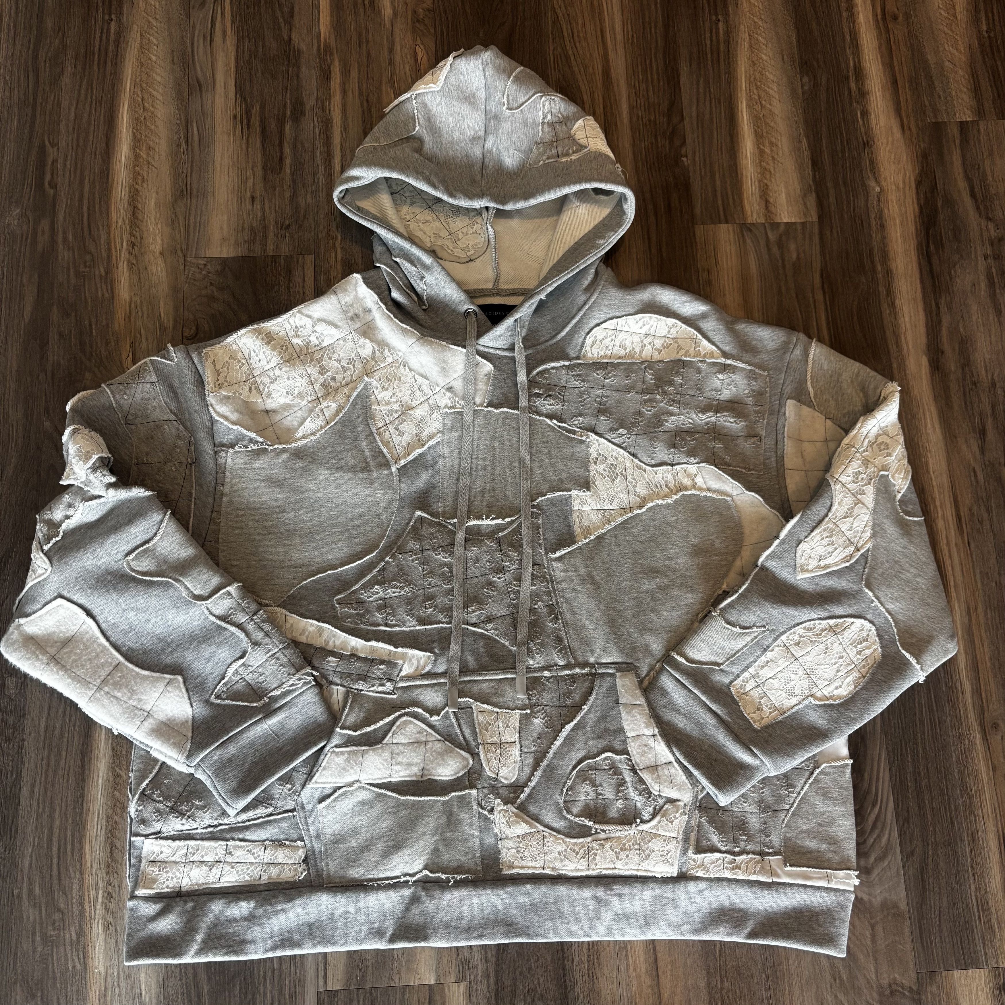 Who Decides War WHO DECIDES WAR ATOM PULLOVER HOODIE VINTAGE GREY SZ XXL Size US XXL / EU 58 / 5 - 8 Thumbnail