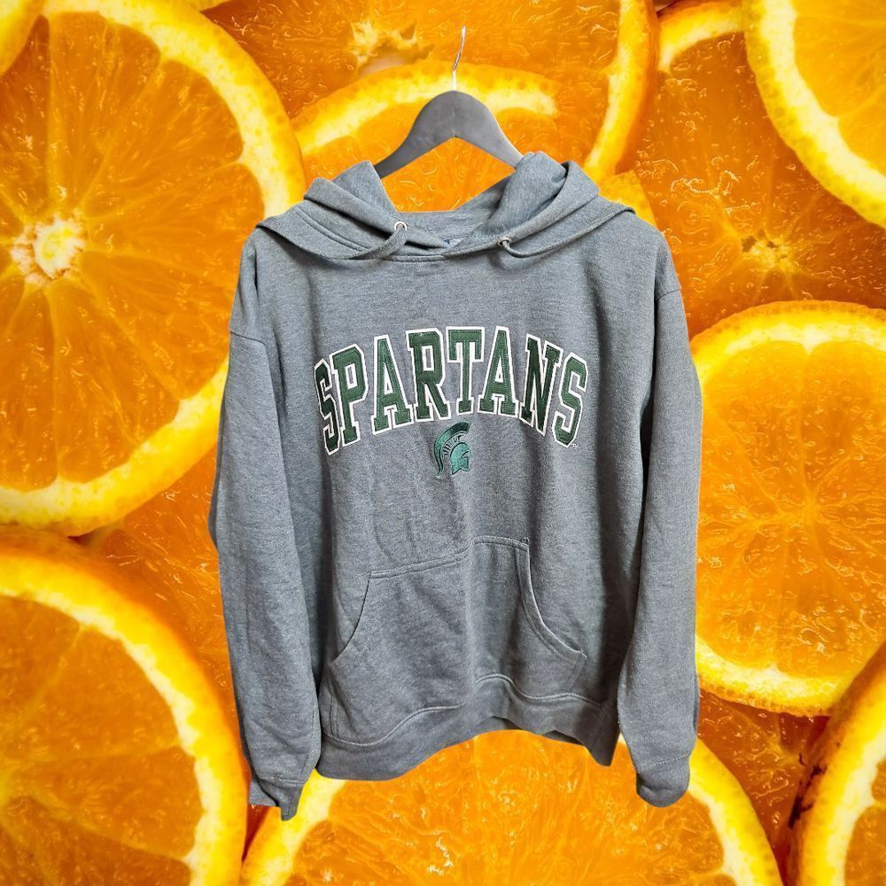 Other Old Varsity Brand Michigan State Spartans Green Pullover Hoo Size US M / EU 48-50 / 2 - 2 Thumbnail