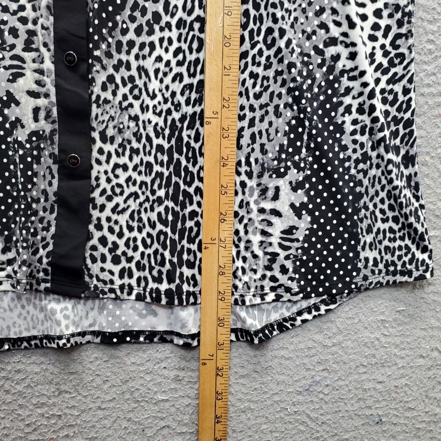 Vintage Susan Lawrence Tank Top Women's 3X Multi Leopard Print Sleeveless V-Neck Shirt Dress? Size XXL / US 16-18 / IT 52-54 - 5 Thumbnail
