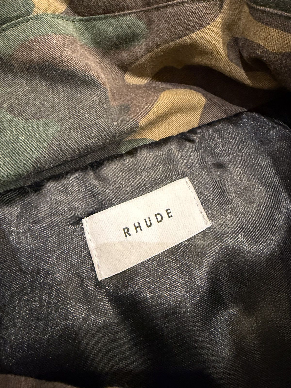 Rhude Rhude College Camo Puffer Jacket Size US M / EU 48-50 / 2 - 3 Thumbnail