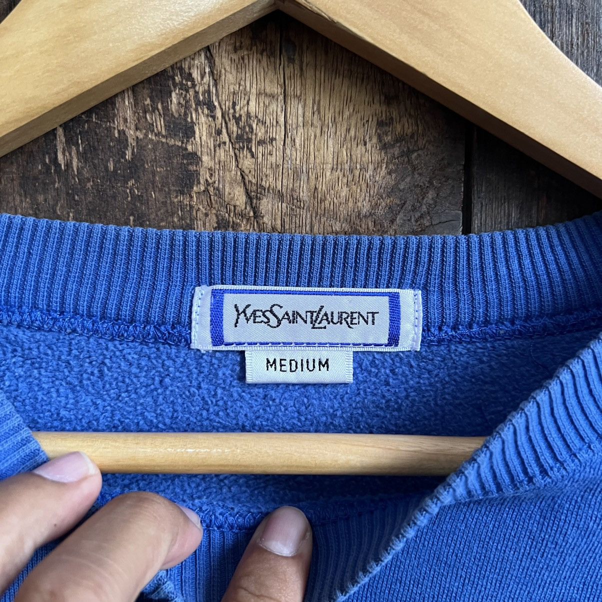 Yves Saint Laurent YvesSaintLaurent Big logo Crewneck Sweatshirt Size US M / EU 48-50 / 2 - 4 Thumbnail