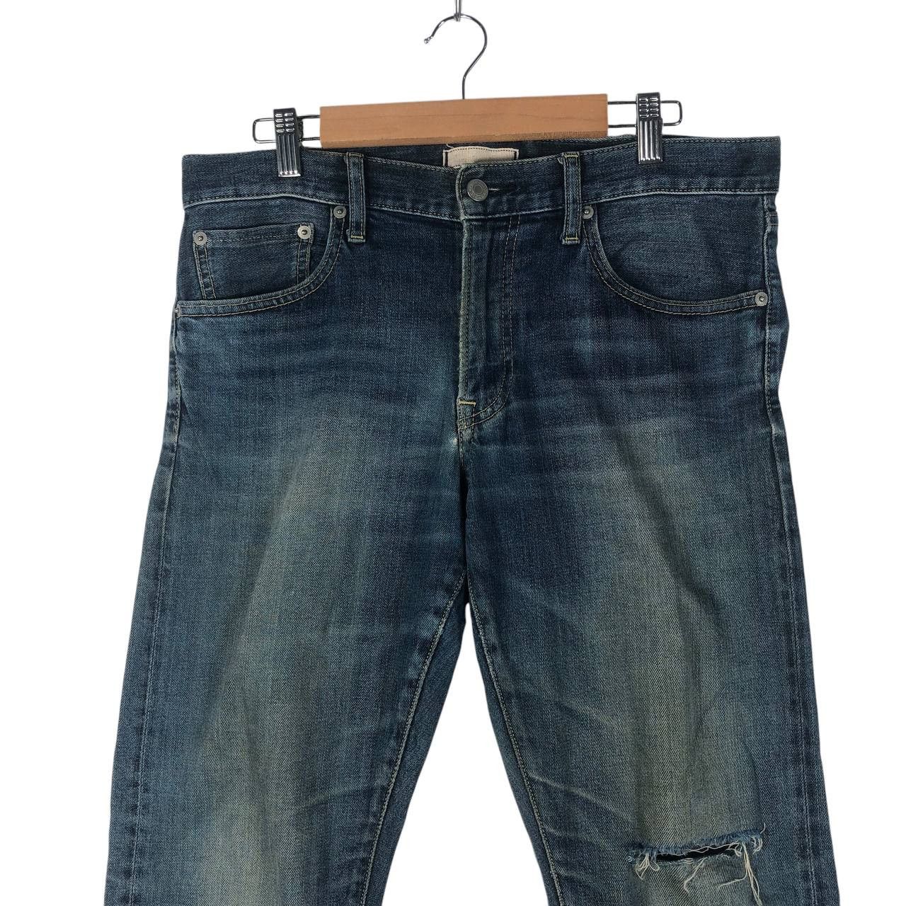 Japanese Brand × Self Edge × Uniqlo Vintage Uniqlo Selvedge Denim Jeans Size US 32 / EU 48 - 2 Thumbnail