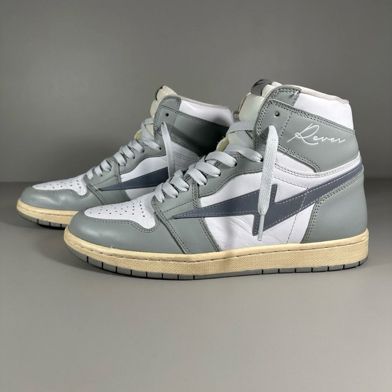 Reves Paris Rare Kool Kiy ‘85 Reves Paris Hi Cool Grey Sneakers Size US 10.5 / EU 43-44 - 1 Thumbnail
