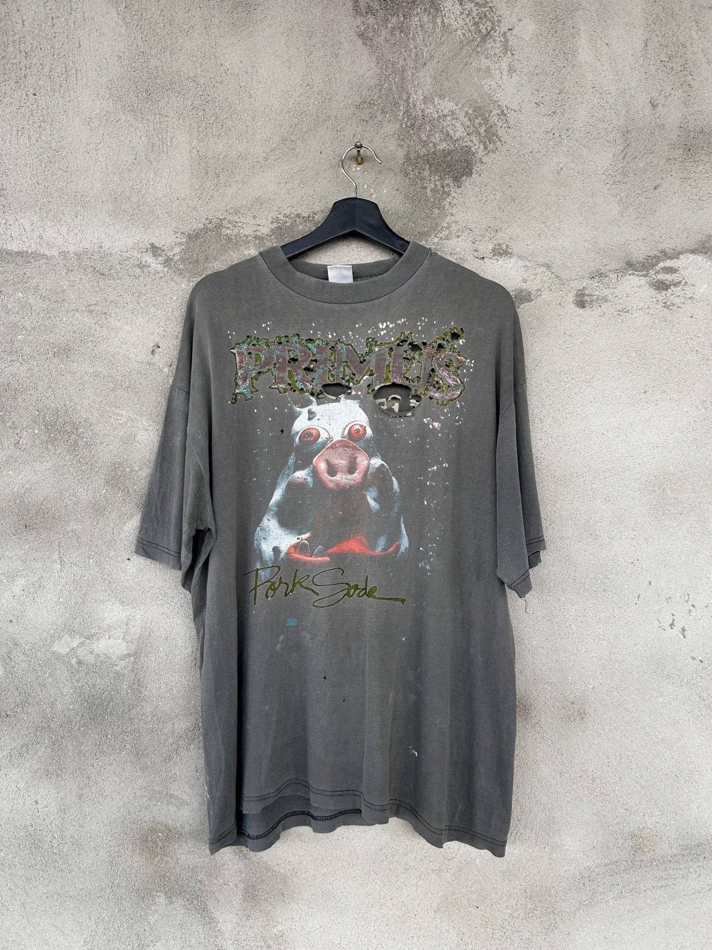 Vintage Vintage Primus Pork Soda 90s Band Tee Size US M / EU 48-50 / 2 - 1 Thumbnail