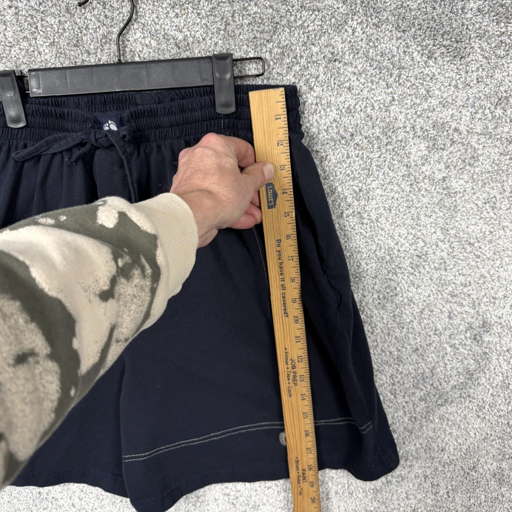 Hang Ten Hang Ten Sweat Shorts Mens L Black Elastic Waist Pockets Beach 90s Y2K Surf Casual Shirt/Holiday Size US 33 - 3 Thumbnail