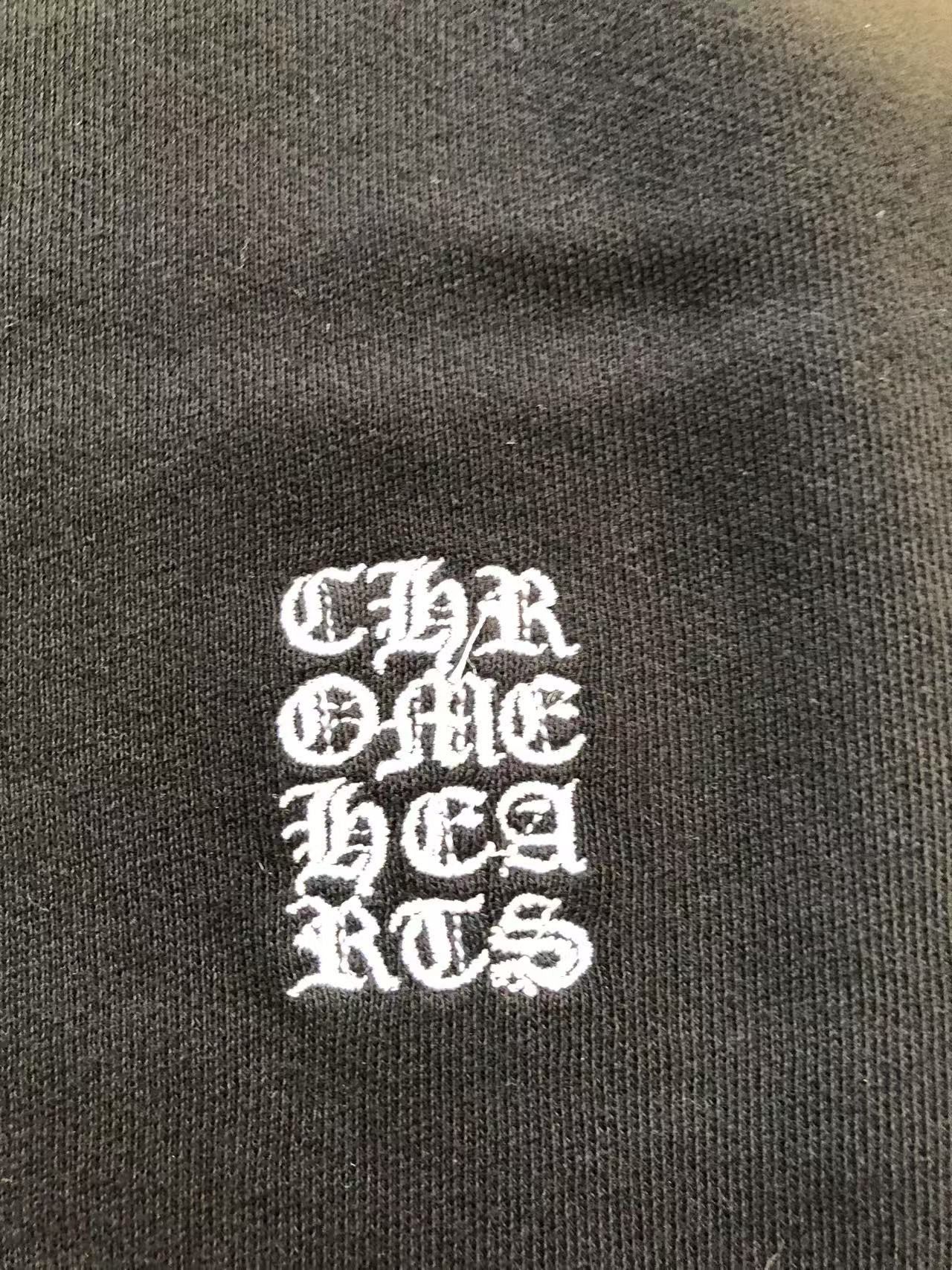 Chrome Hearts Chrome Hearts GRP Embroidered Black Sweatpants Size US 41 - 6 Thumbnail
