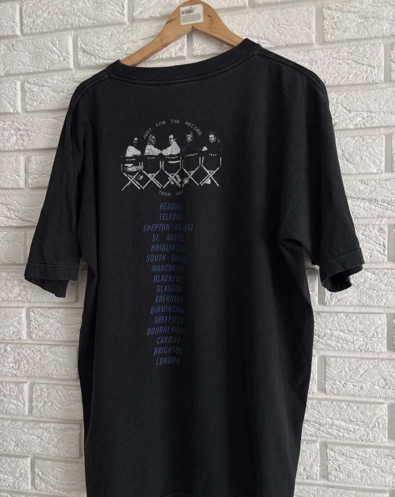 Vintage Vintage Status Quo 1993 men's T-shirt rare size XL Size US XL / EU 56 / 4 - 6 Thumbnail