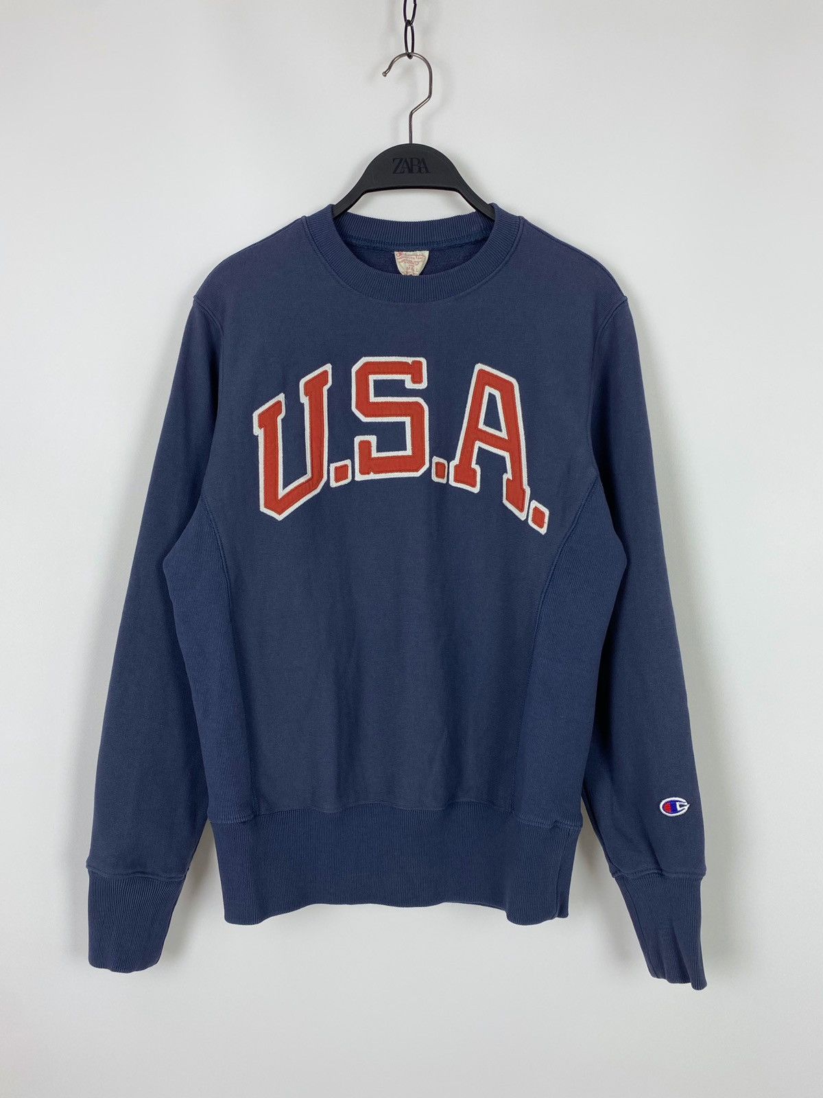 Champion × USA Olympics New! Champion U.S.A Reverse Weave Sweatshirt Size US S / EU 44-46 / 1 - 2 Thumbnail