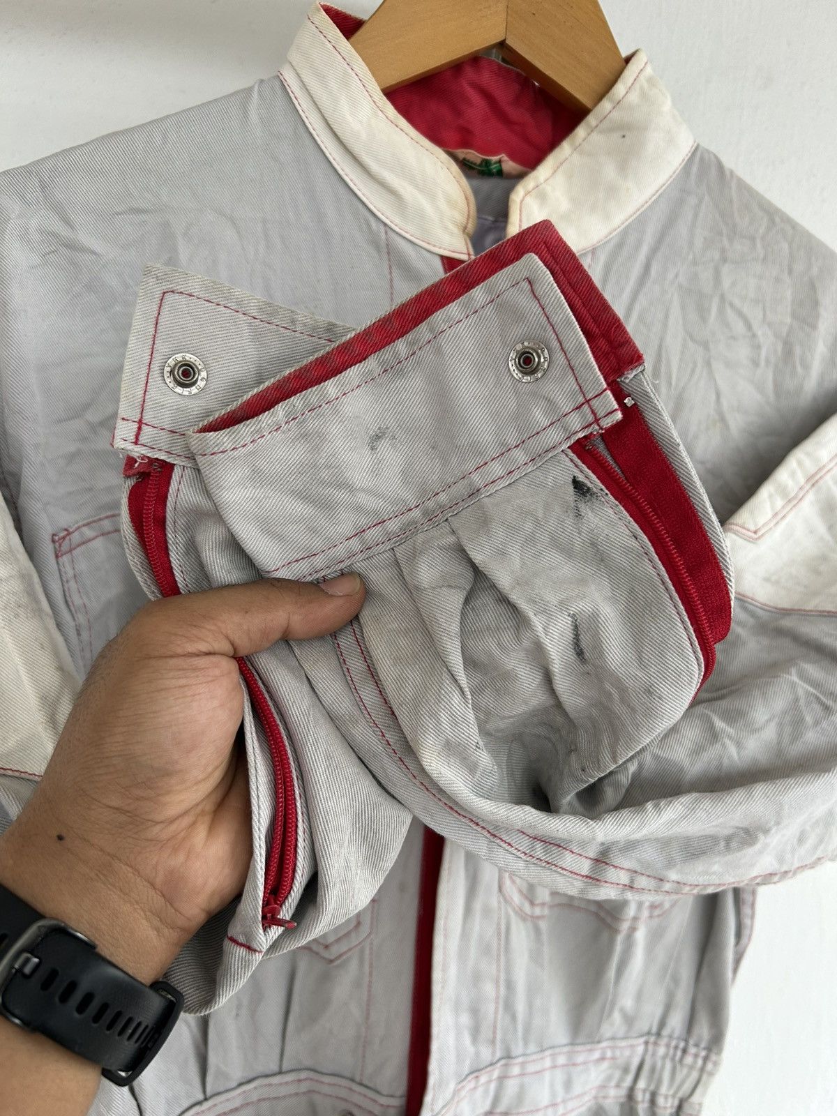 Nissan Nissan Shoto Japan Vintage Gray Coverall Size US 30 / EU 46 - 12 Thumbnail