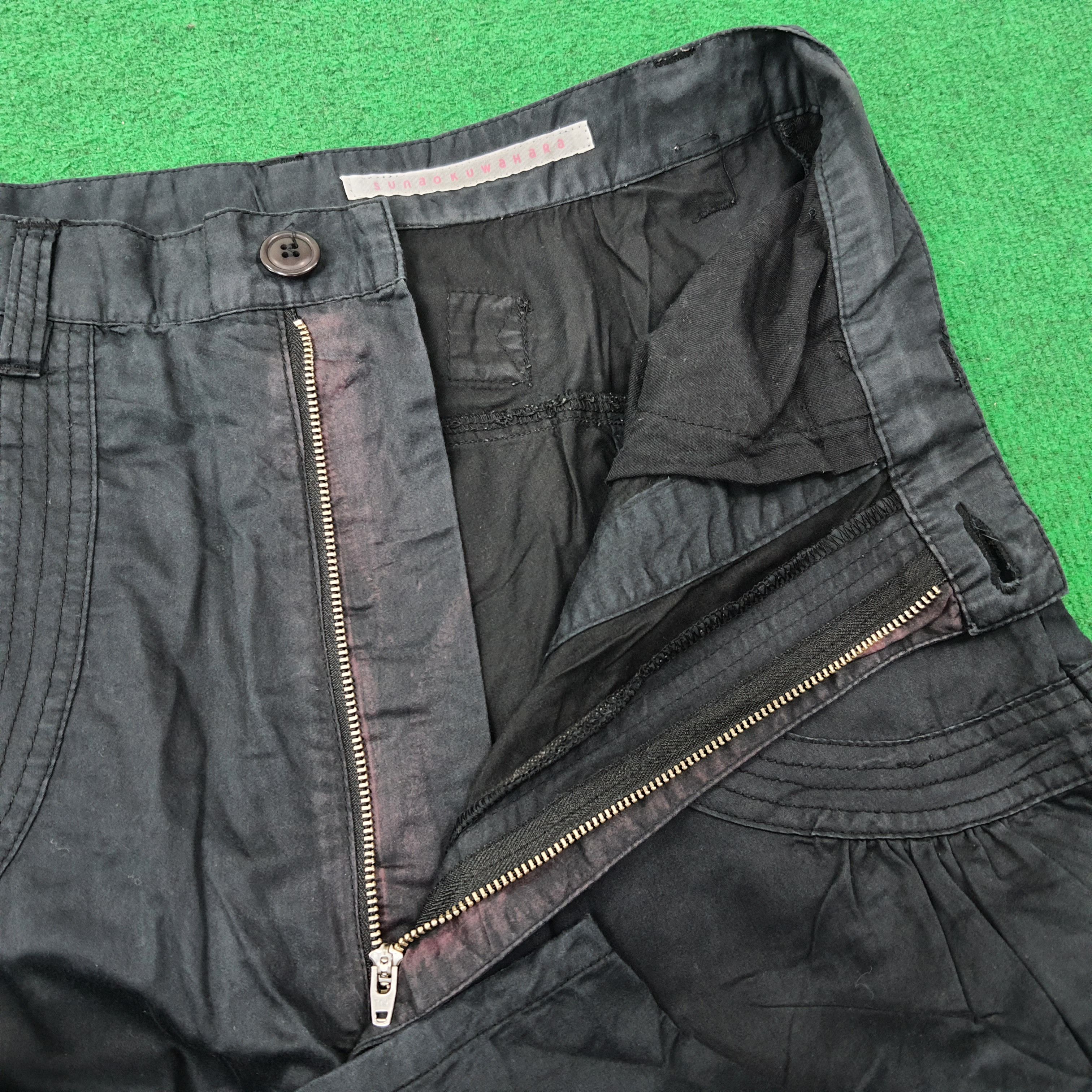 Issey Miyake × Japanese Brand × Vintage Vintage SUNAO Kuwahara Japanese Brand Capri Pants C235N10 Size US 29 - 5 Thumbnail